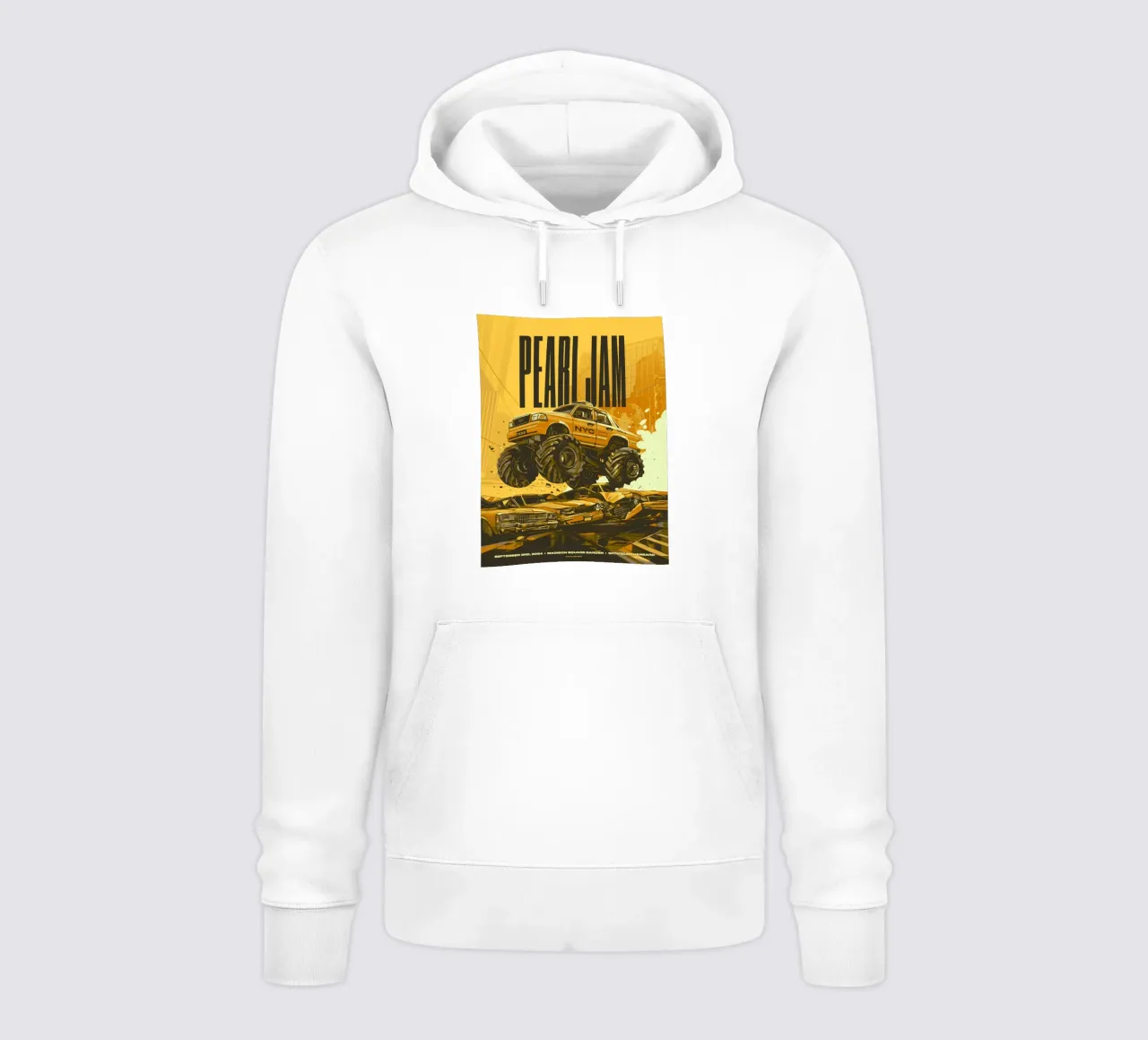 Pearl Jam Madison Square Garden 2024 felpa con cappuccio da MelissaJames