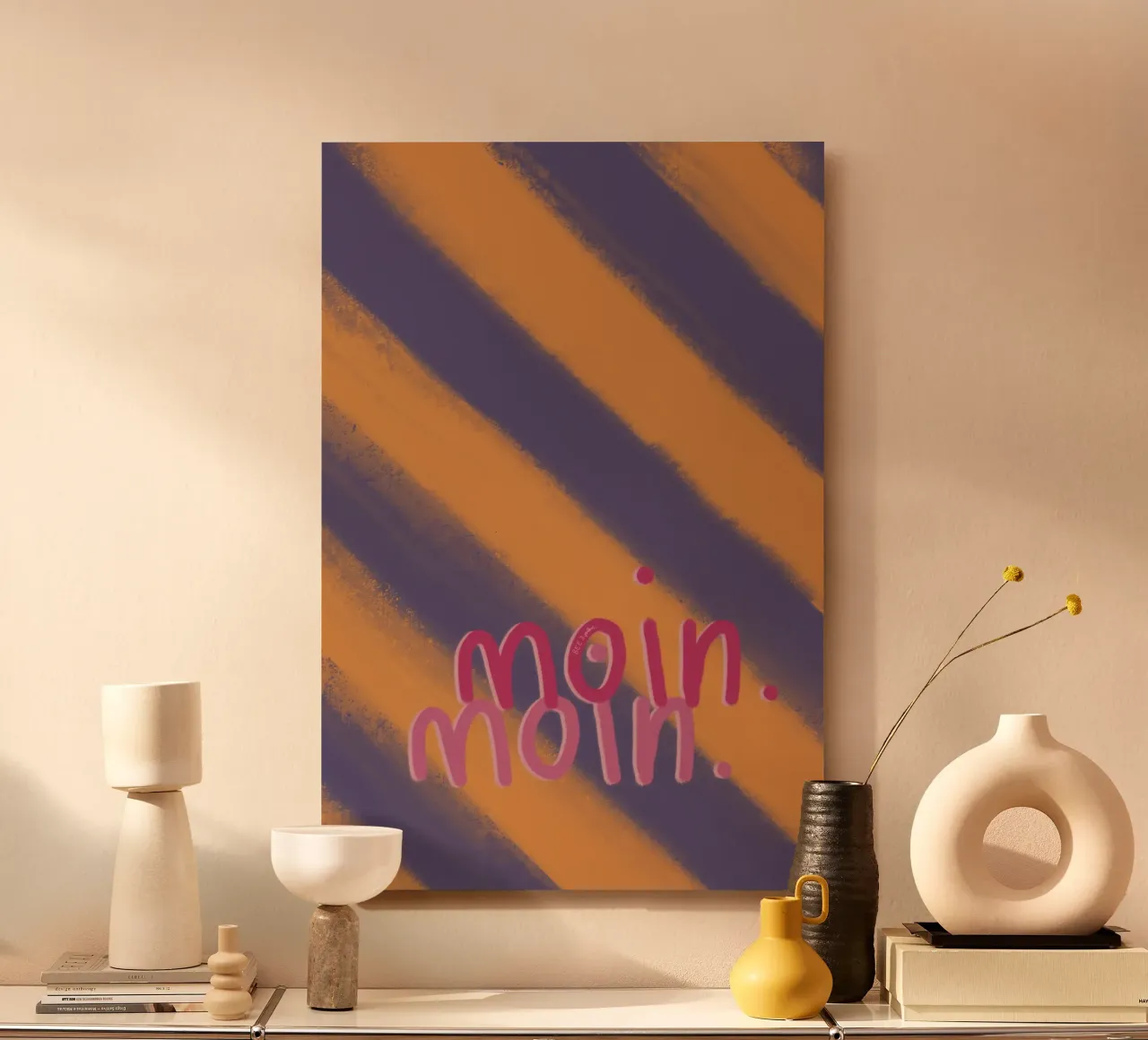 Gesprächig Alu-Dibond von Beeeplan