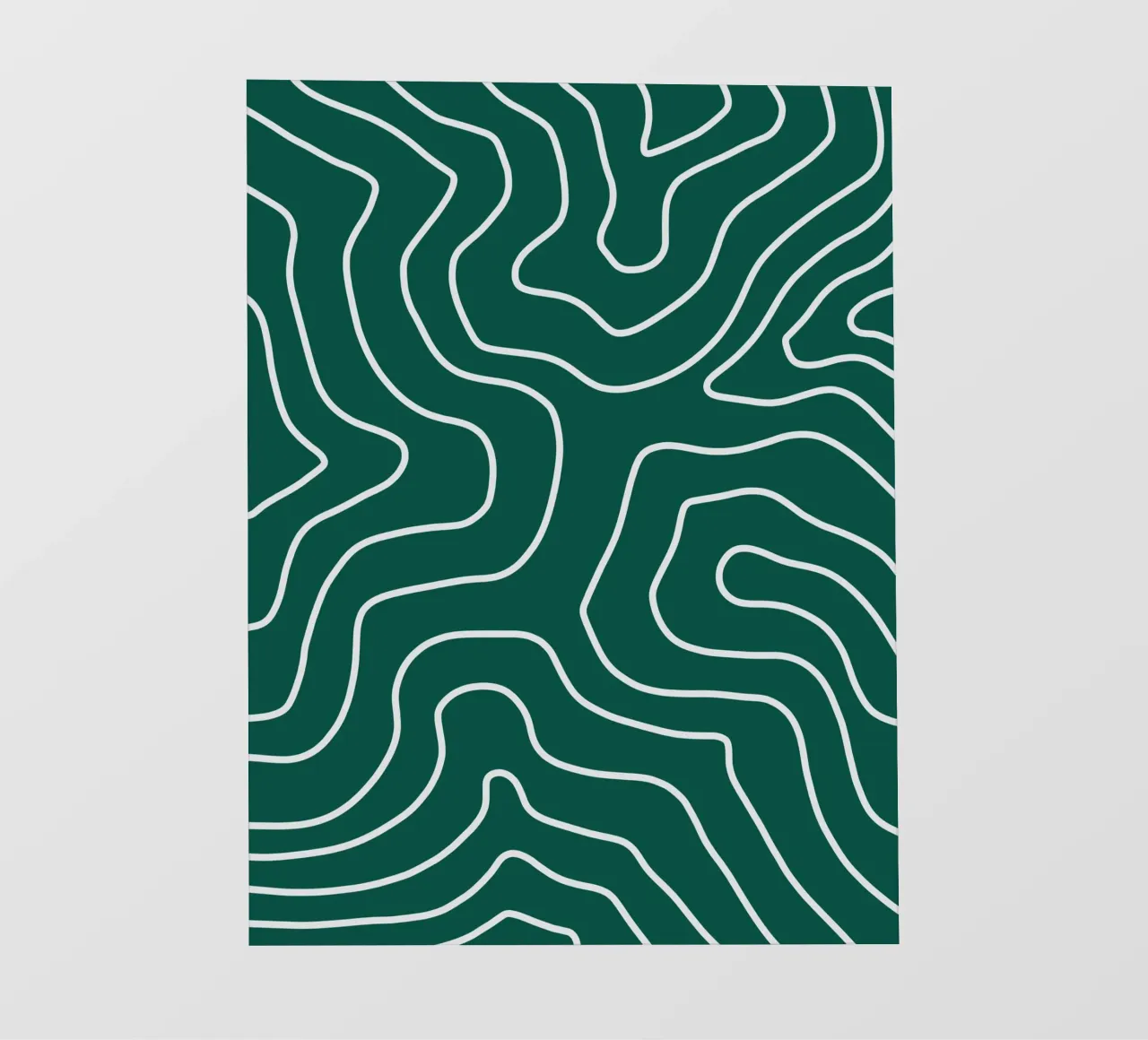 Linee bianche minimaliste pellicola backlit da MODERN NUANCE