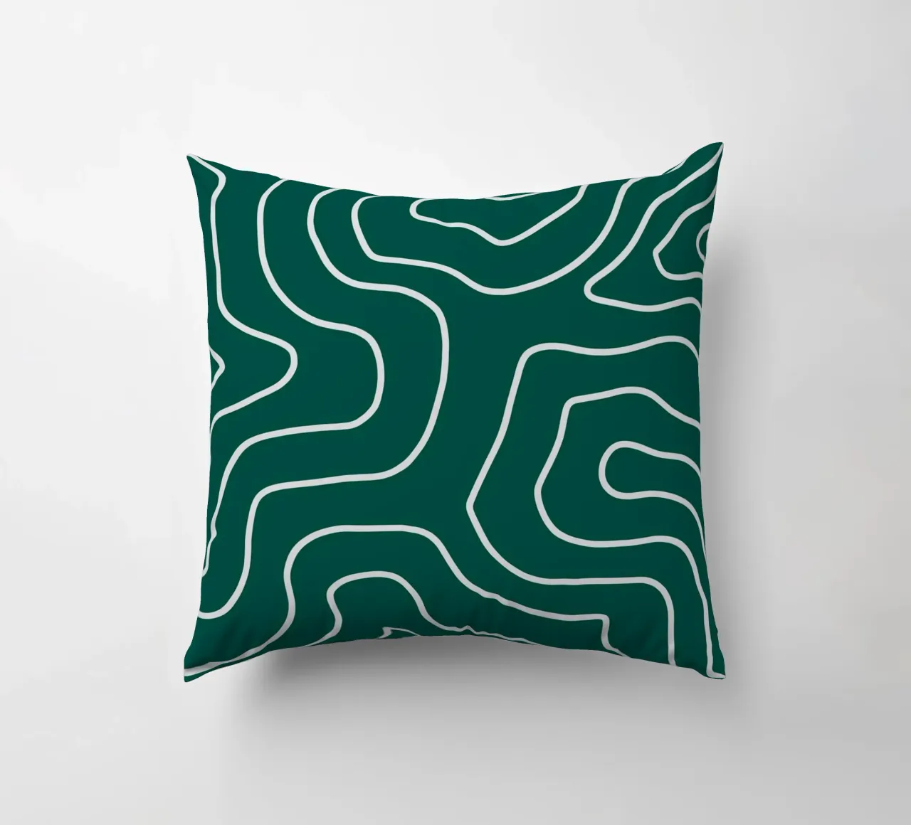 Linee bianche minimaliste cuscino da MODERN NUANCE