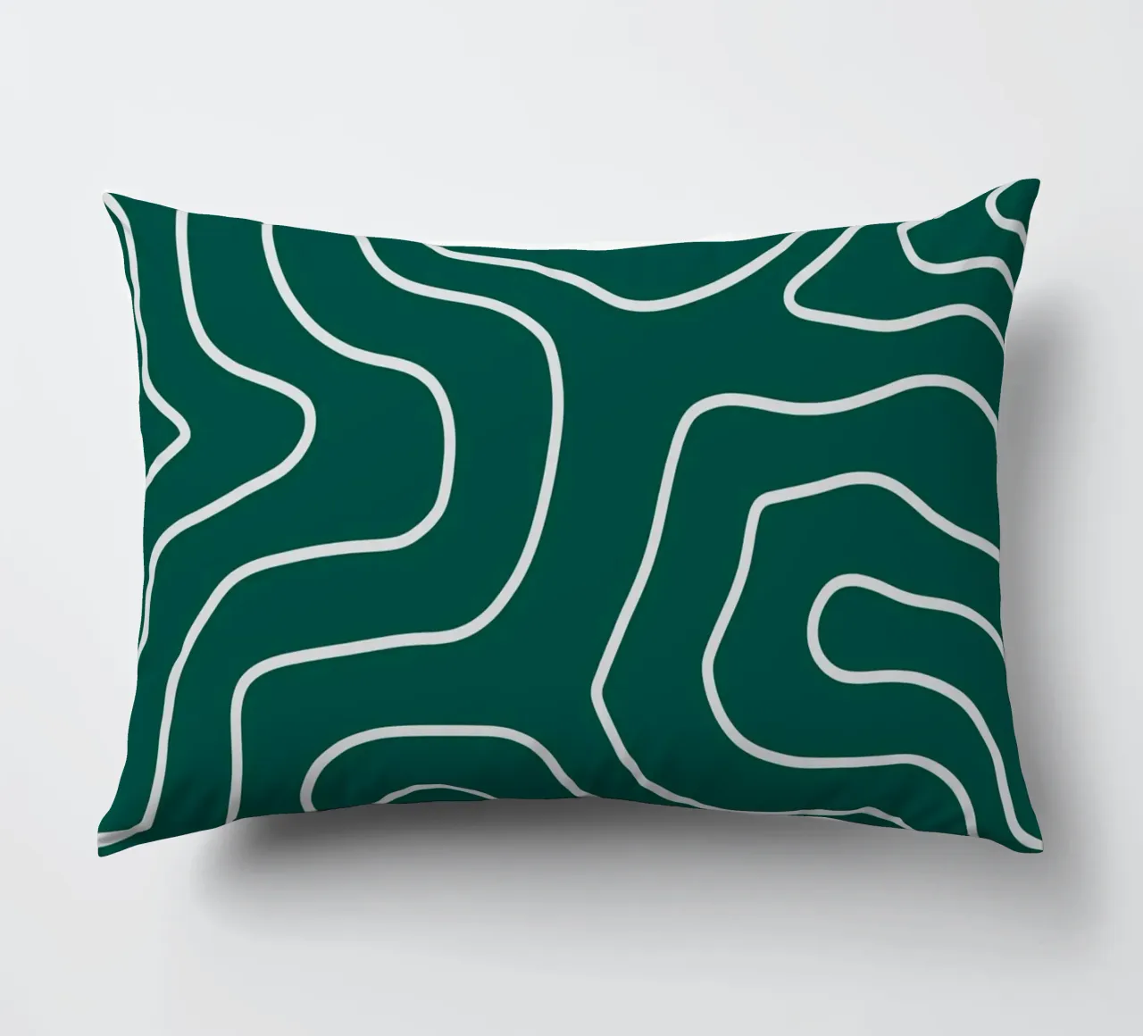 Linee bianche minimaliste cuscino da MODERN NUANCE