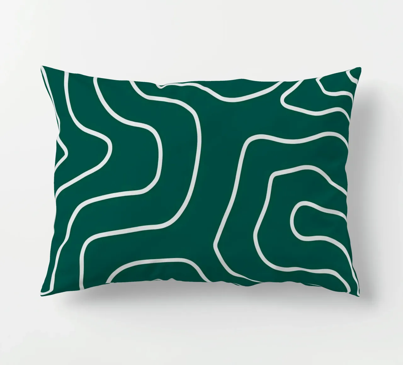 Linee bianche minimaliste cuscino da MODERN NUANCE