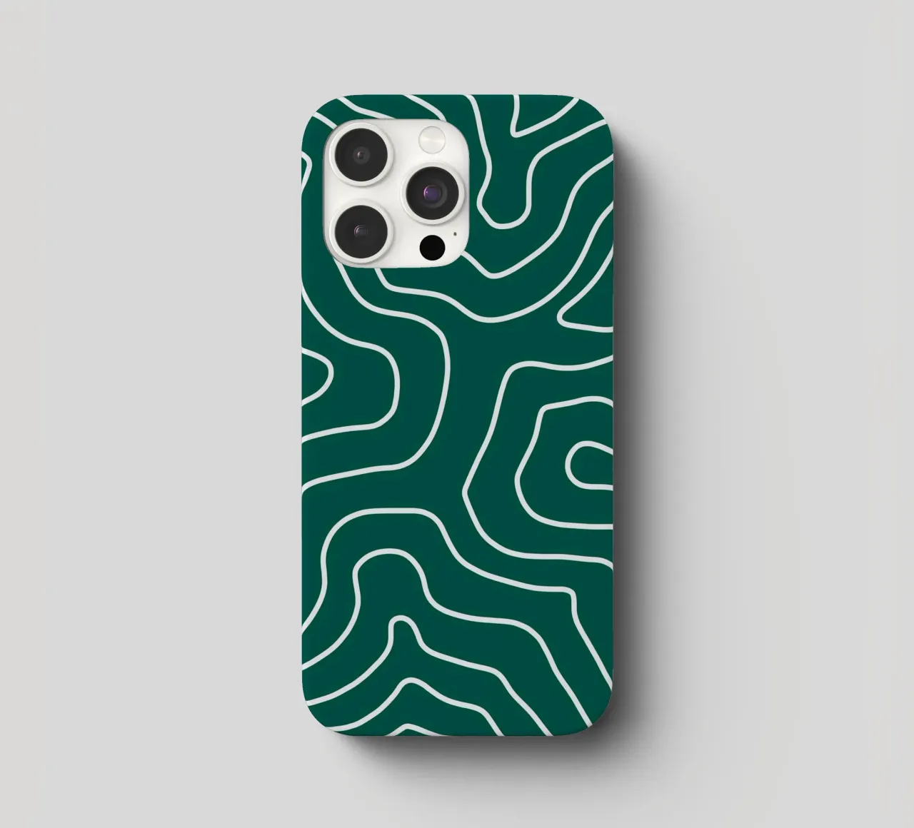 Linee bianche minimaliste cover iphone da MODERN NUANCE