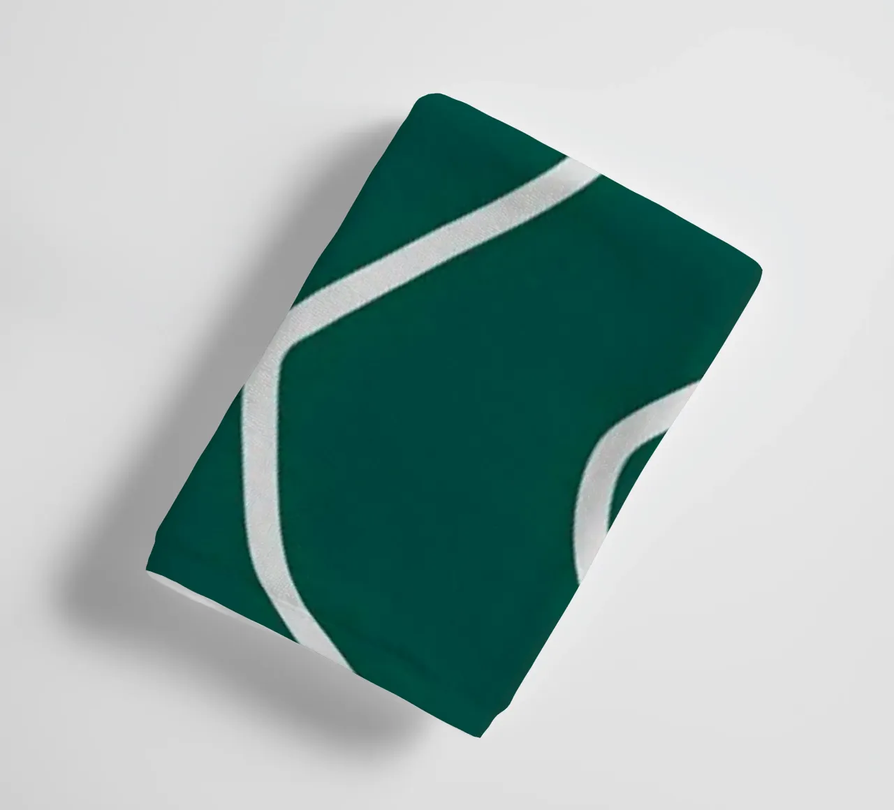 Linee bianche minimaliste asciugamano da bagno da MODERN NUANCE