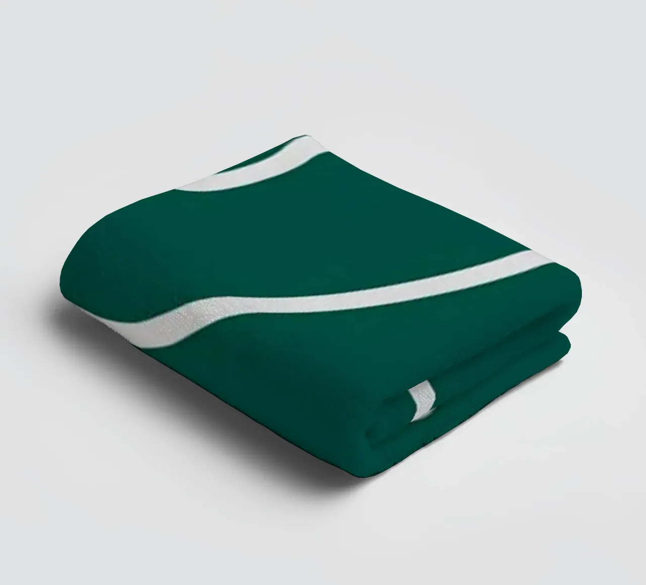 Linee bianche minimaliste asciugamano da bagno da MODERN NUANCE