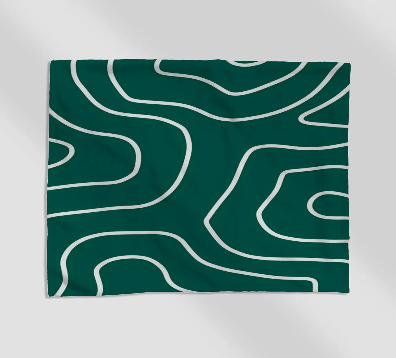 Linee bianche minimaliste telo mare da MODERN NUANCE