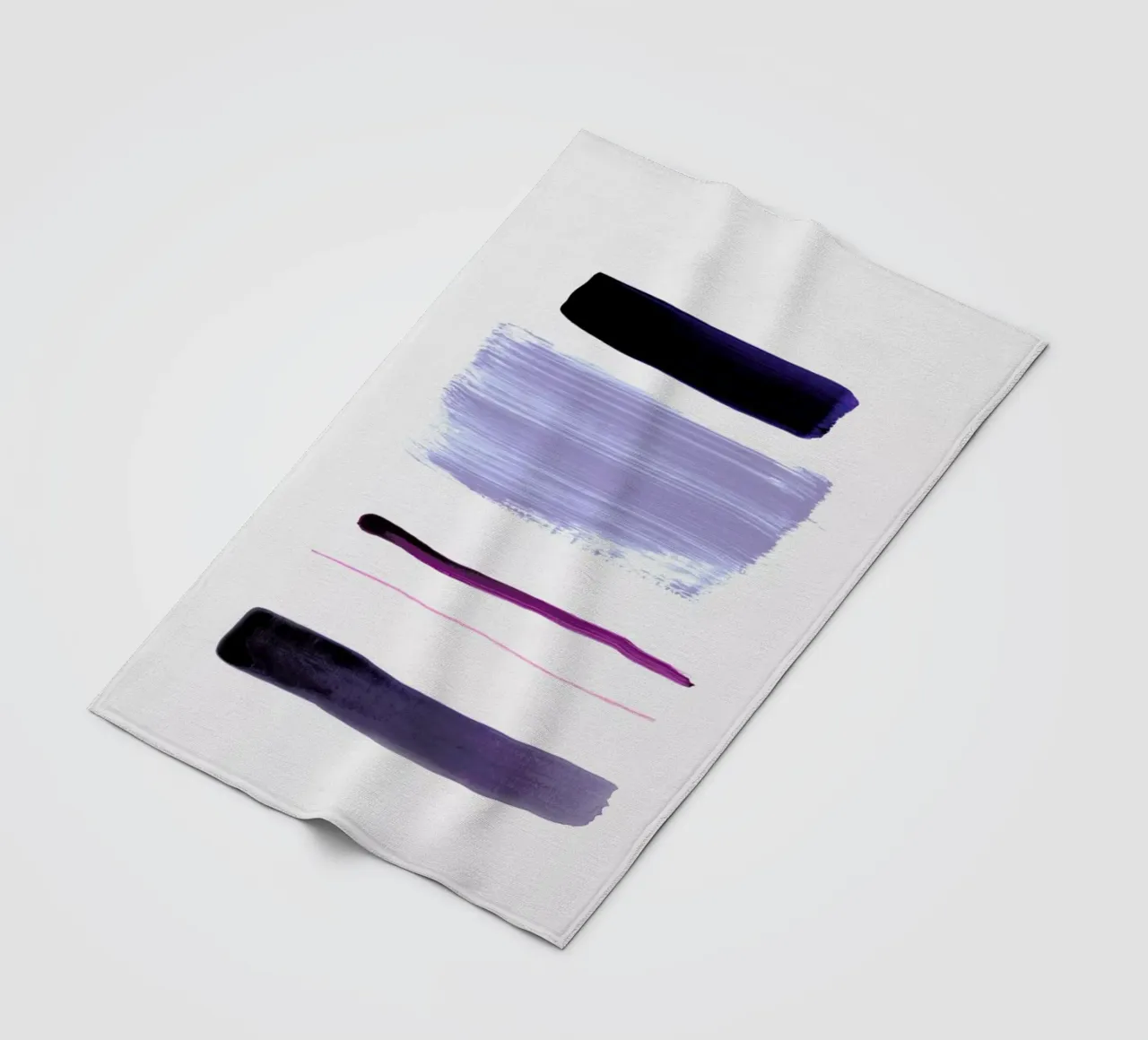 Minimalism 9 coperta in pile da IRIS LEHNHARDT FINE ART