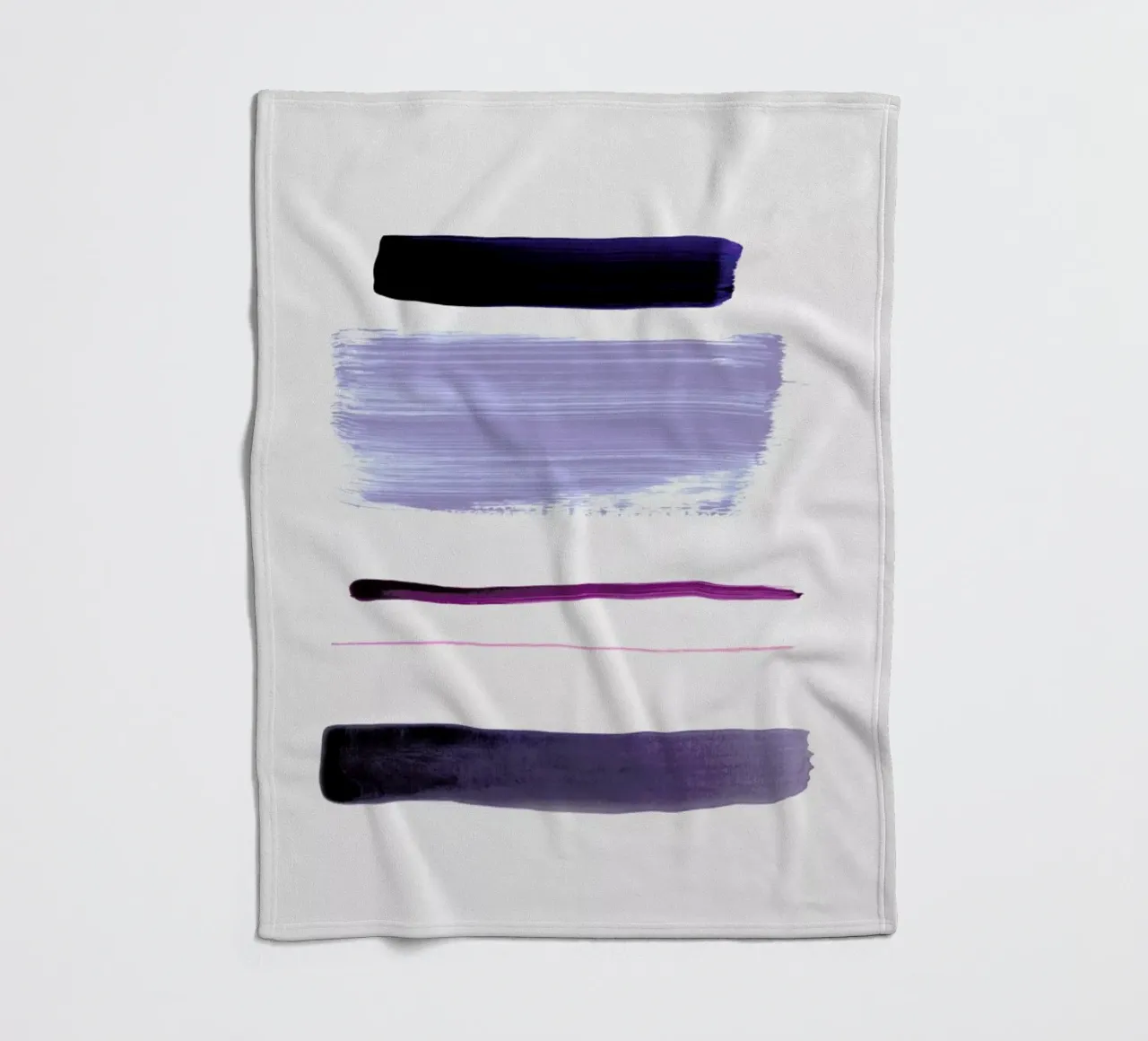 Minimalism 9 coperta in pile da IRIS LEHNHARDT FINE ART