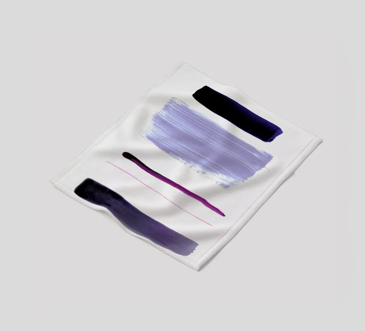 Minimalism 9 coperta in pile da IRIS LEHNHARDT FINE ART