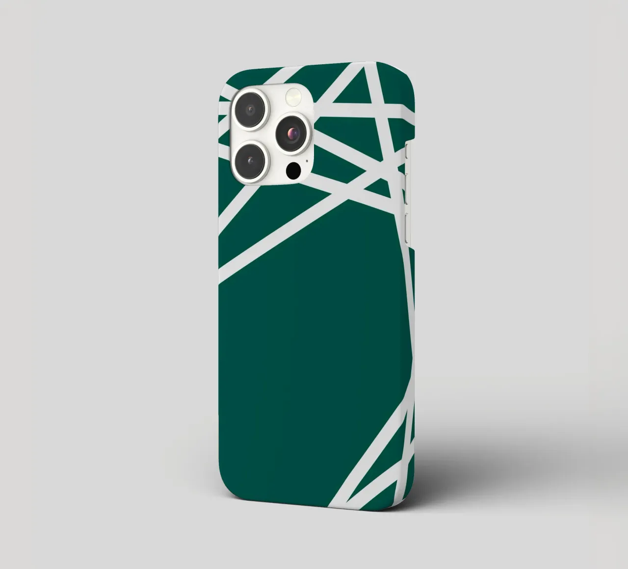 Linee bianche minimaliste cover iphone da MODERN NUANCE