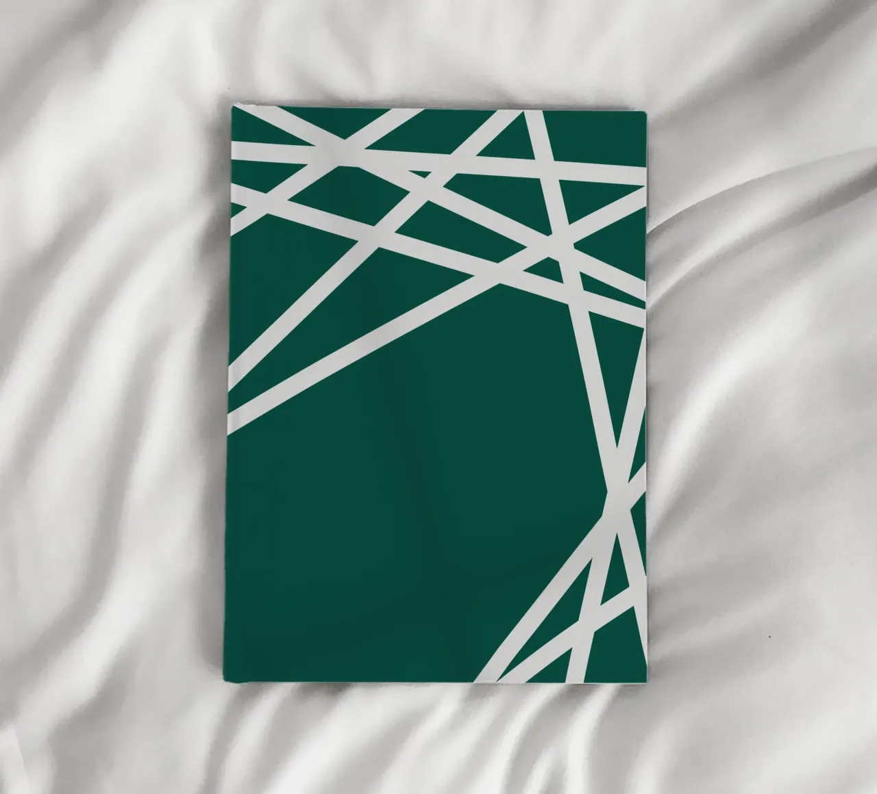 Linee bianche minimaliste diario da MODERN NUANCE