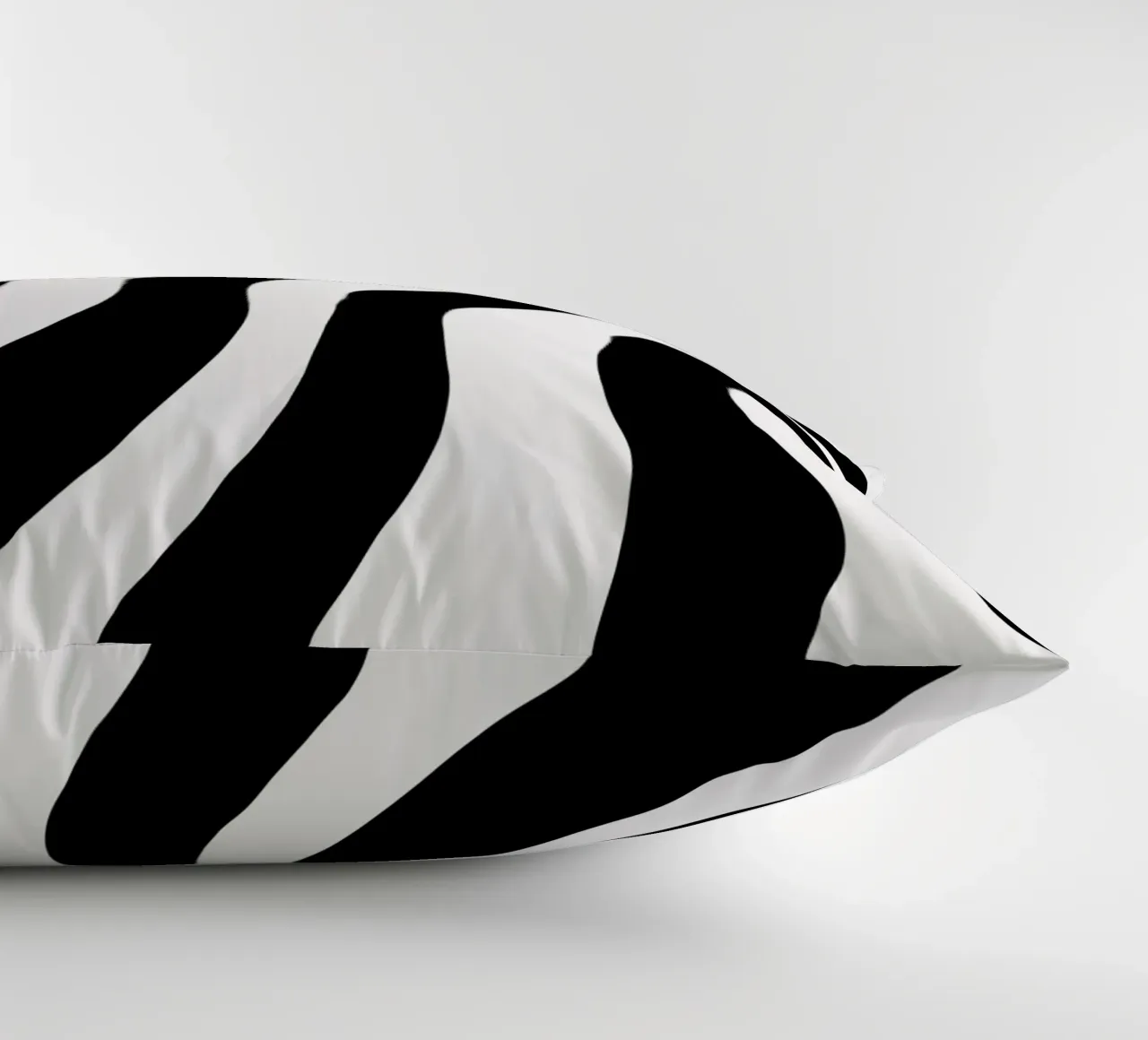 Bianco e nero minimalista cuscino da MODERN NUANCE