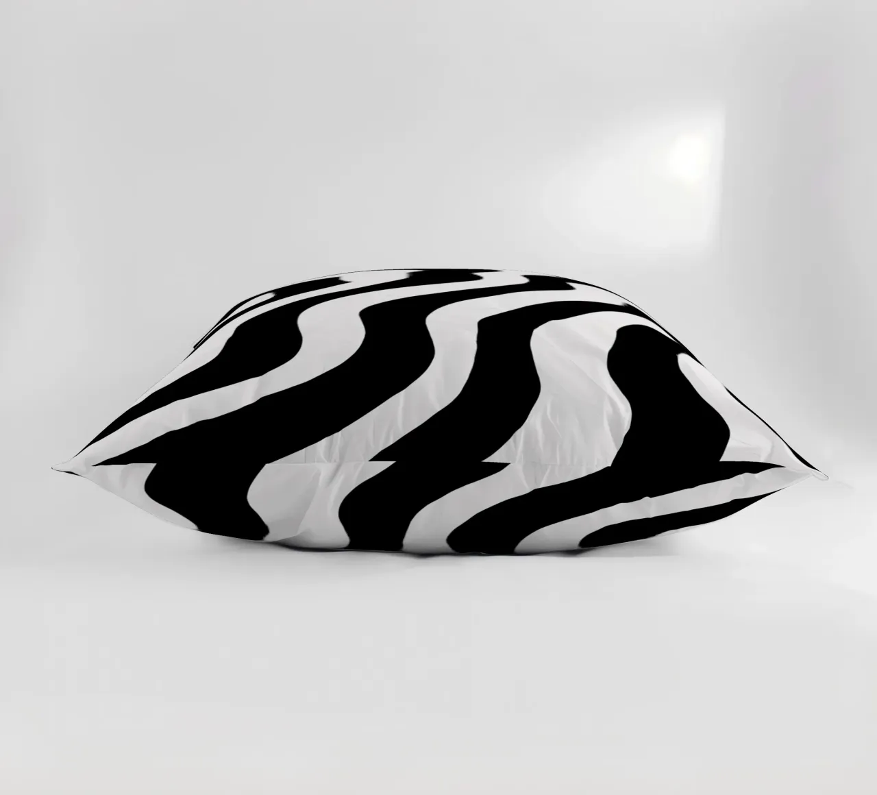 Bianco e nero minimalista cuscino da MODERN NUANCE