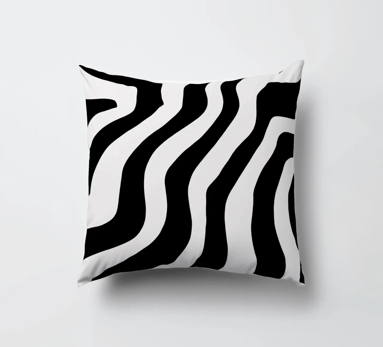 Bianco e nero minimalista cuscino da MODERN NUANCE