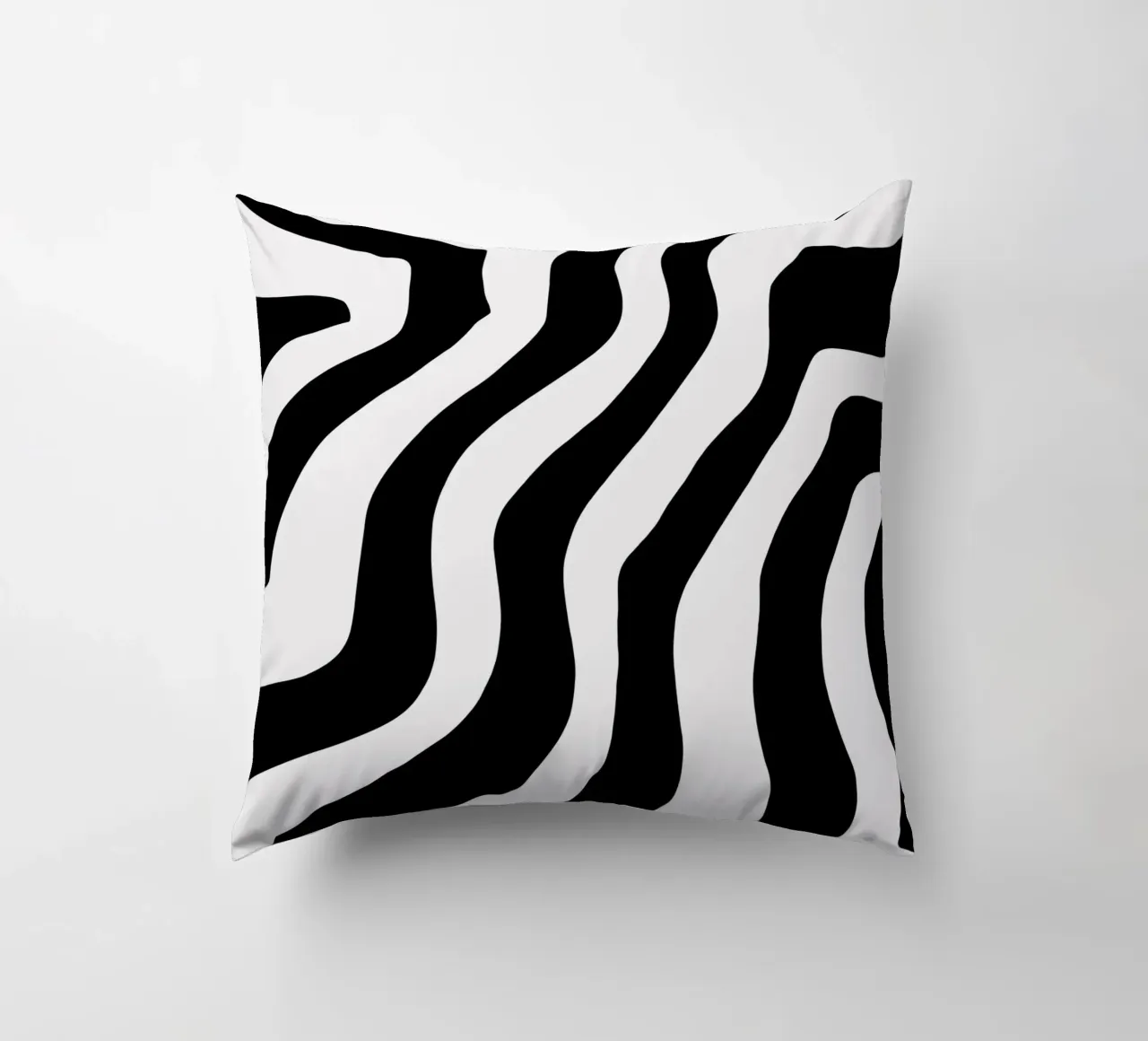 Bianco e nero minimalista cuscino da MODERN NUANCE