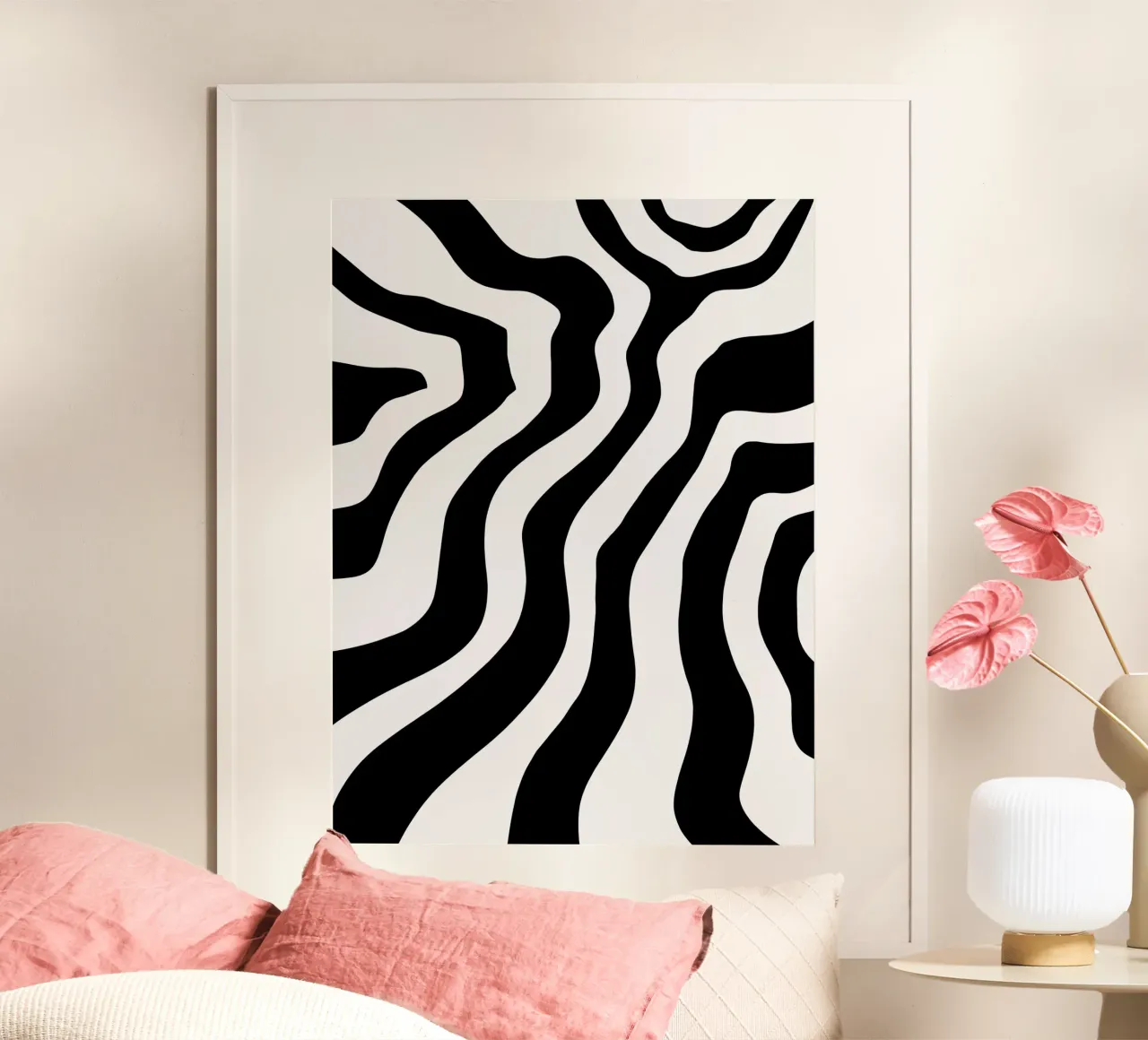 Bianco e nero minimalista carta hahnemühle da MODERN NUANCE