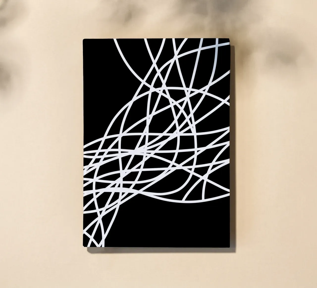 Linee bianche minimaliste diario da MODERN NUANCE