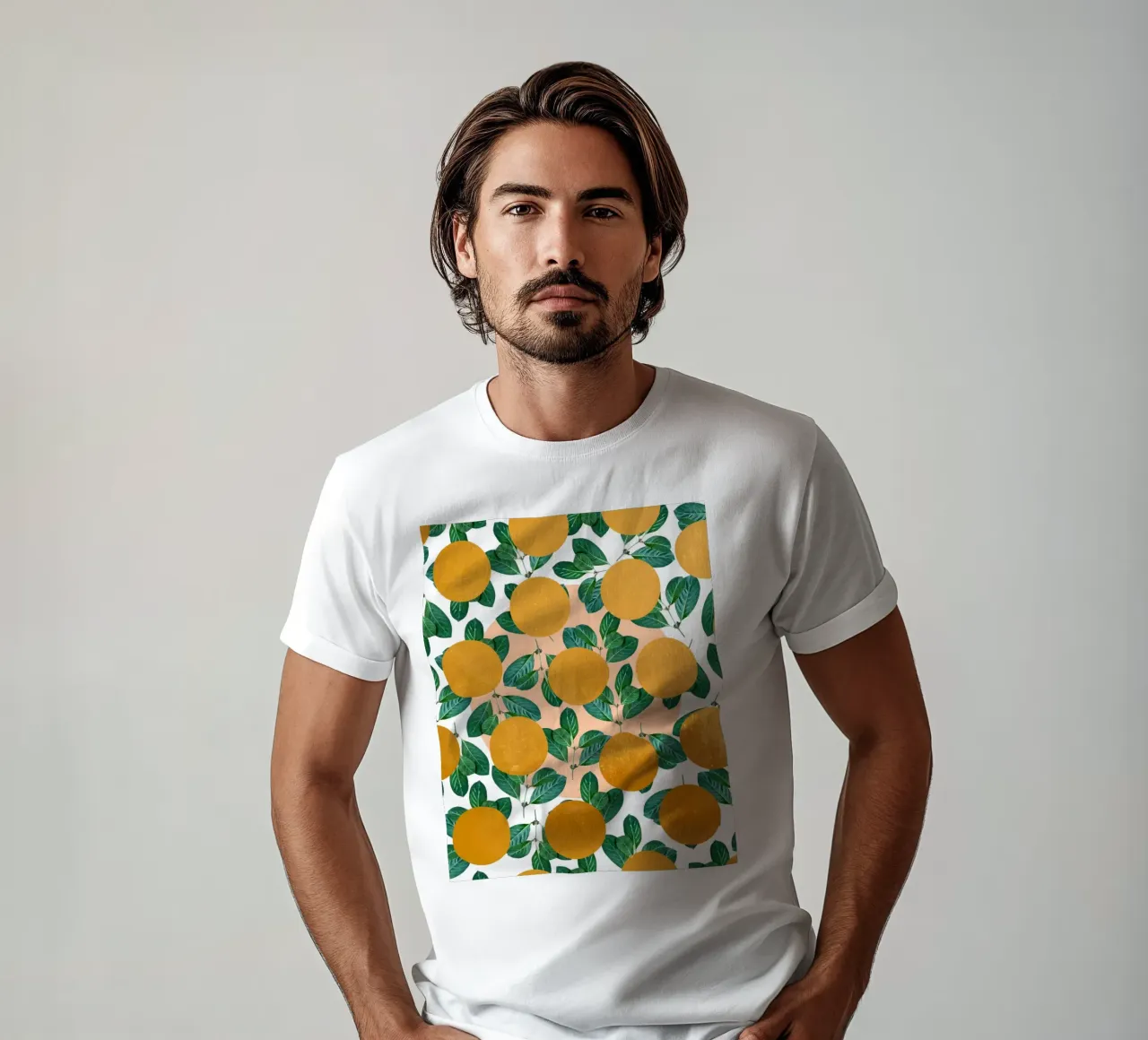 Beverly Botanico Astratto Tropicale t-shirt da 83oranges