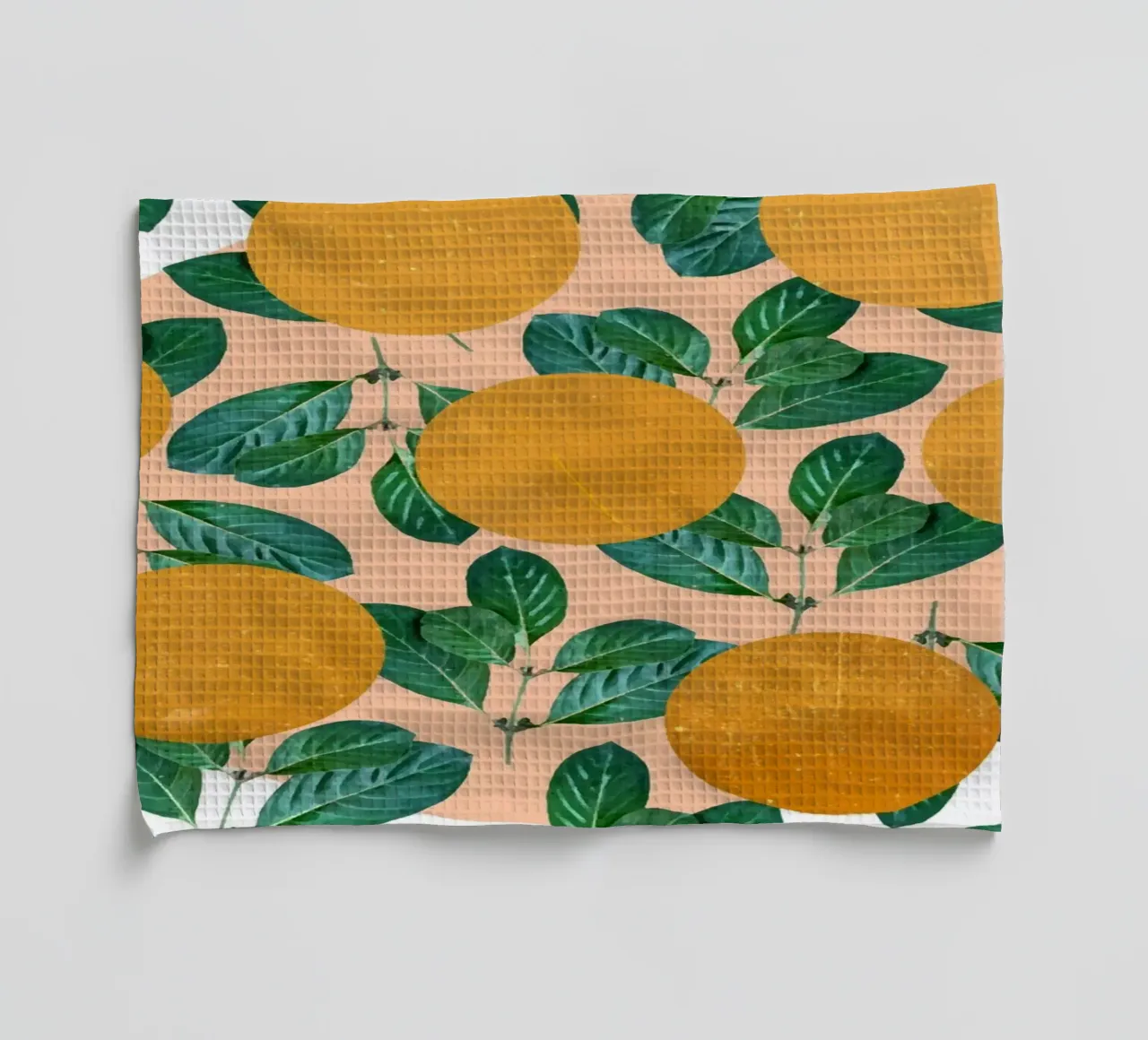 Beverly Botanisch Abstract Tropisch theedoek van 83oranges.com