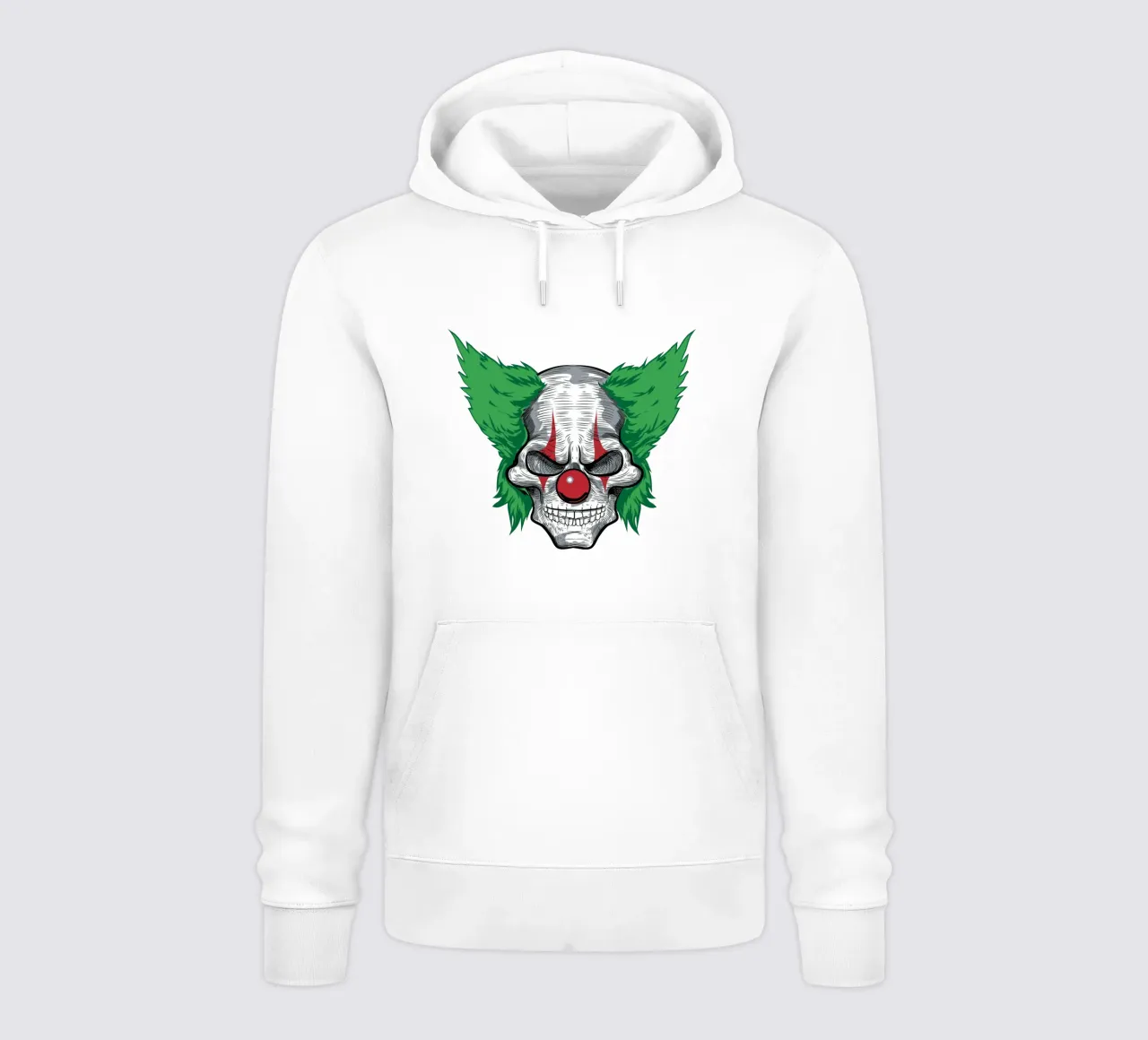 Clown Skull Face Art sweat à capuche de nirwanaart