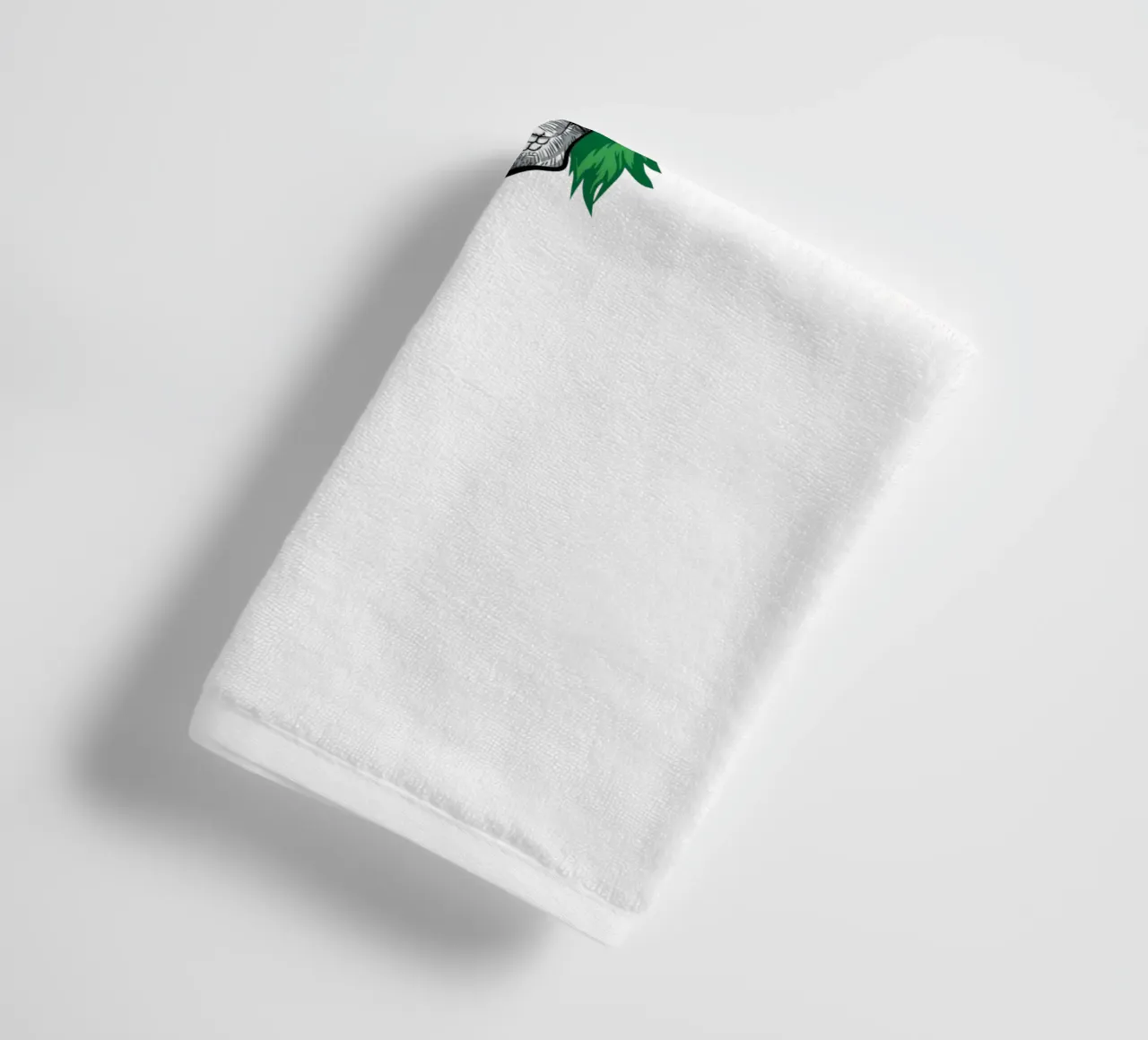 Clown Skull Face Art towel by nirwanaart