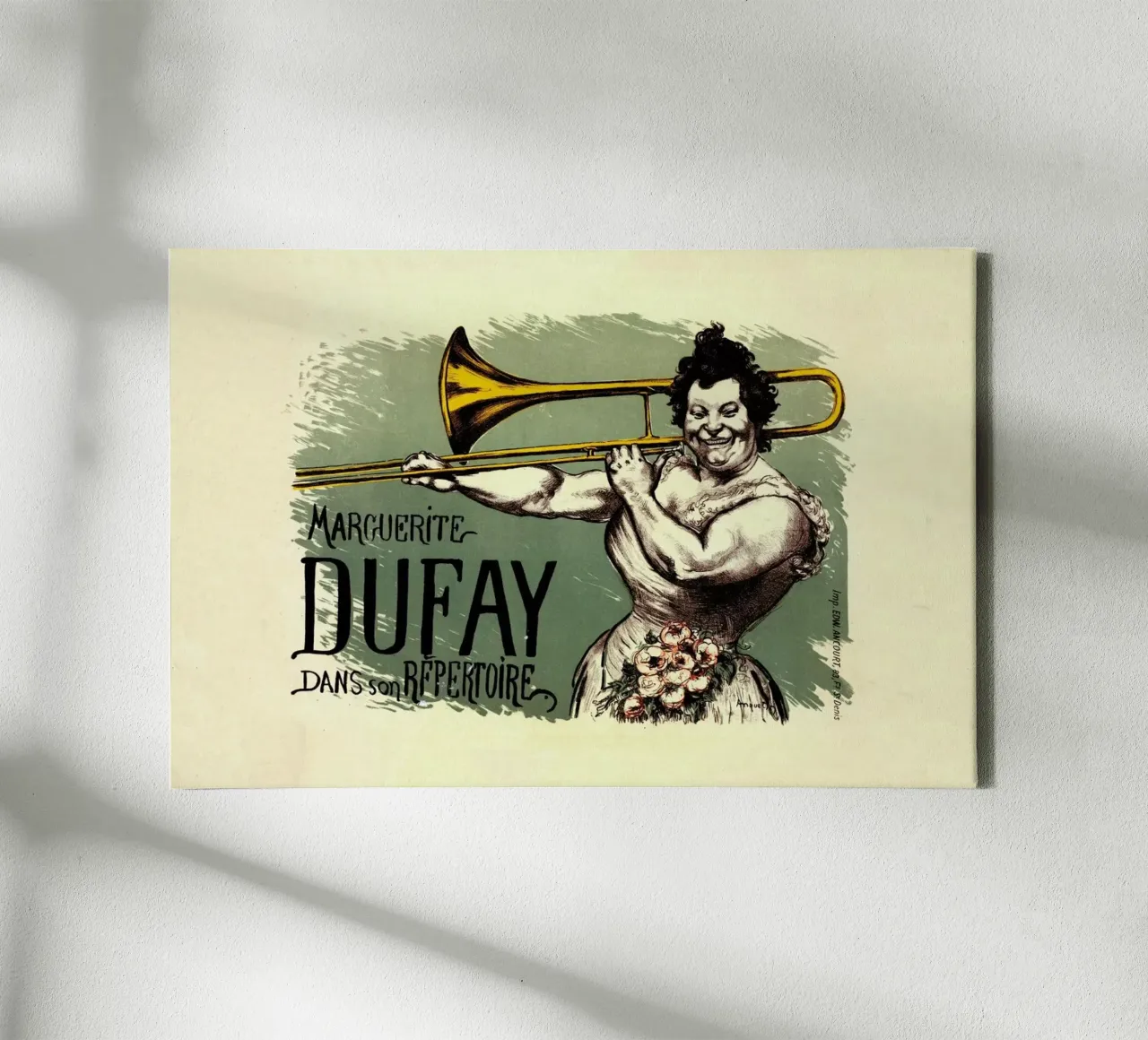 Poster for Marguerite Dufay - Louis Anquetin tela con Cornice a cassetta da Artokoloro Quint Lox Ltd
