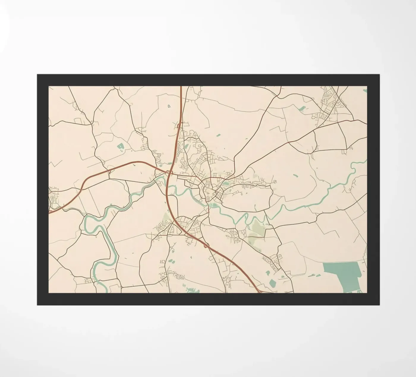 Itzehoe DE doormat by Jacob W MICKELSON