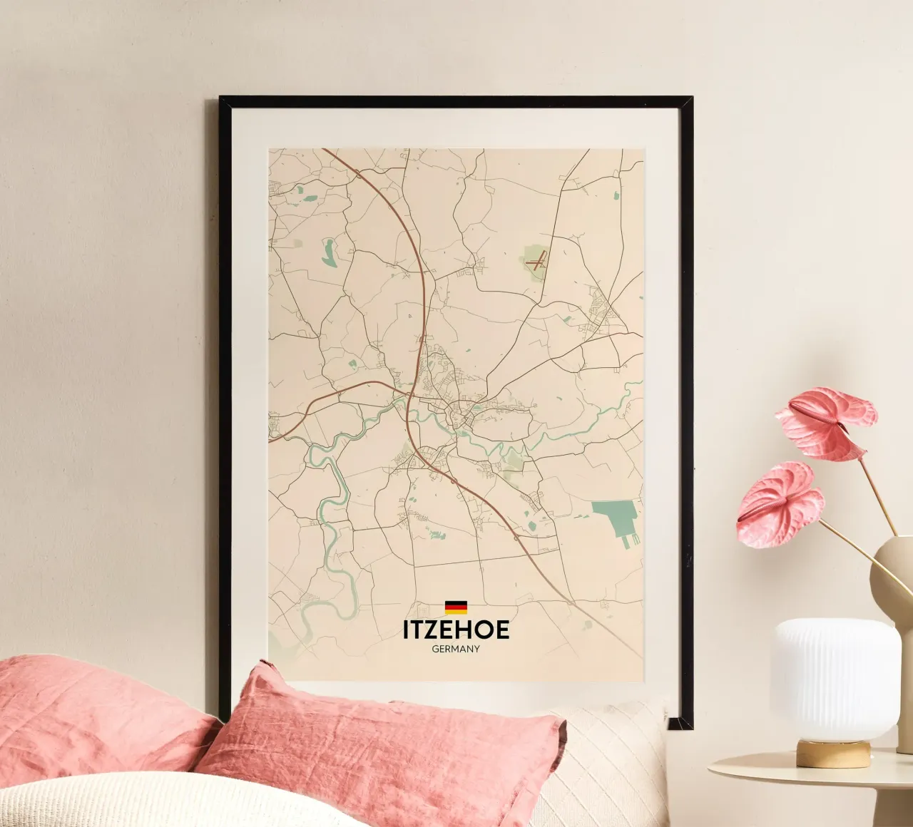 Itzehoe DE poster da Jacob W MICKELSON