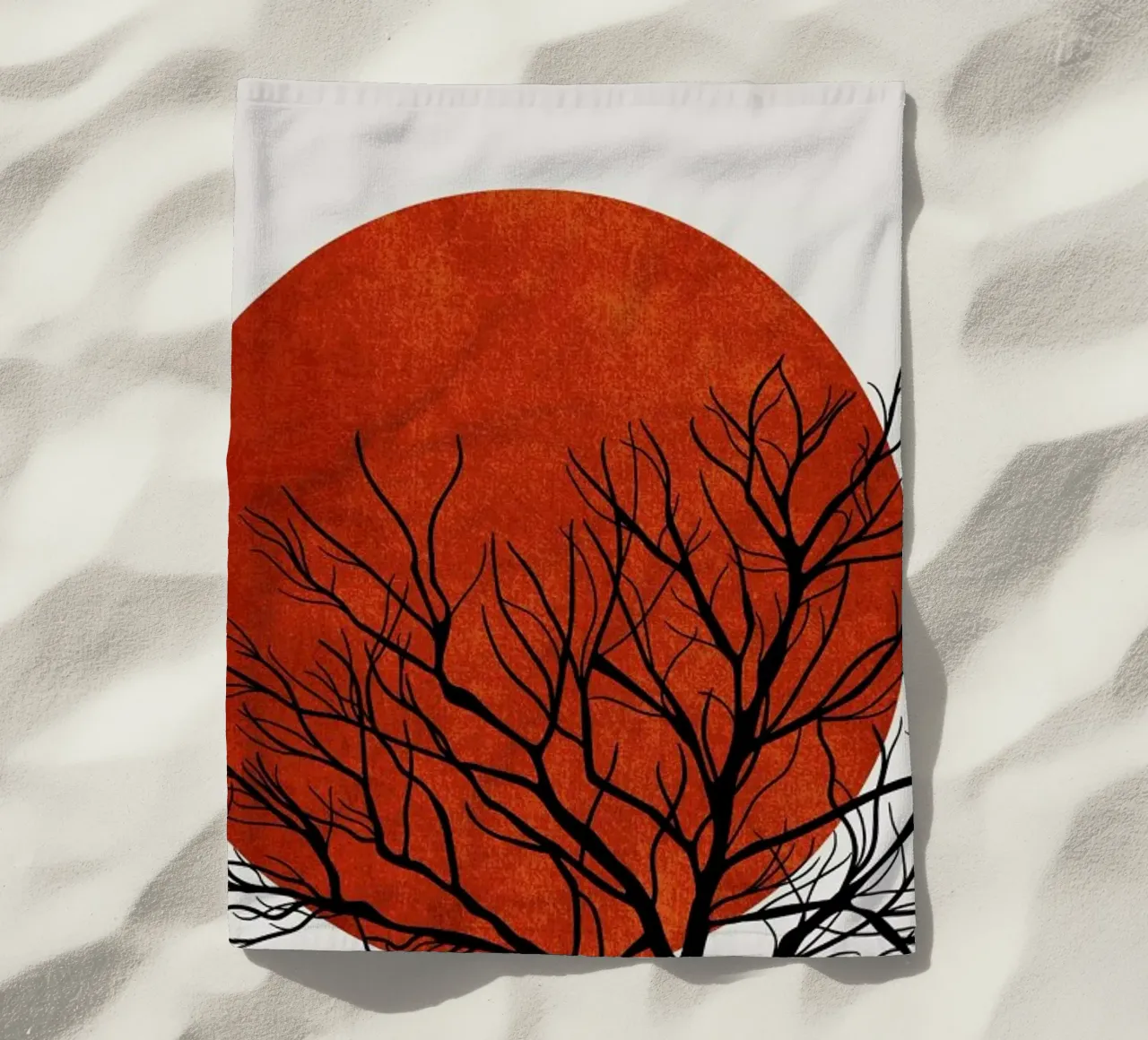 Winter Sunset telo mare da Kubistika