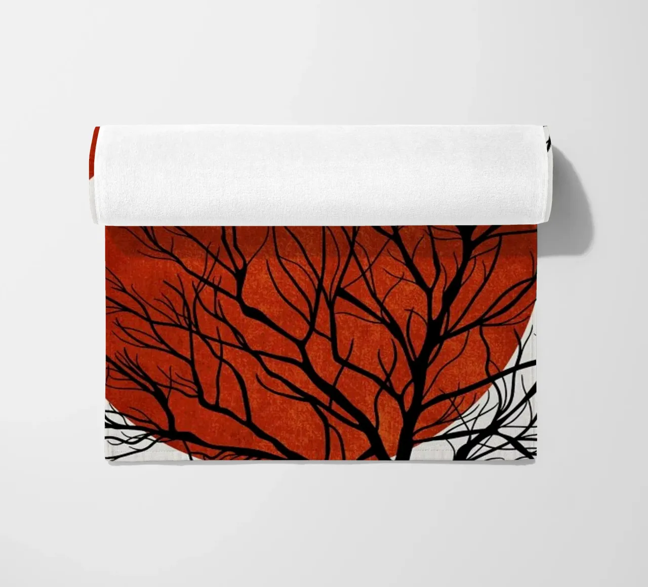 Winter Sunset telo mare da Kubistika