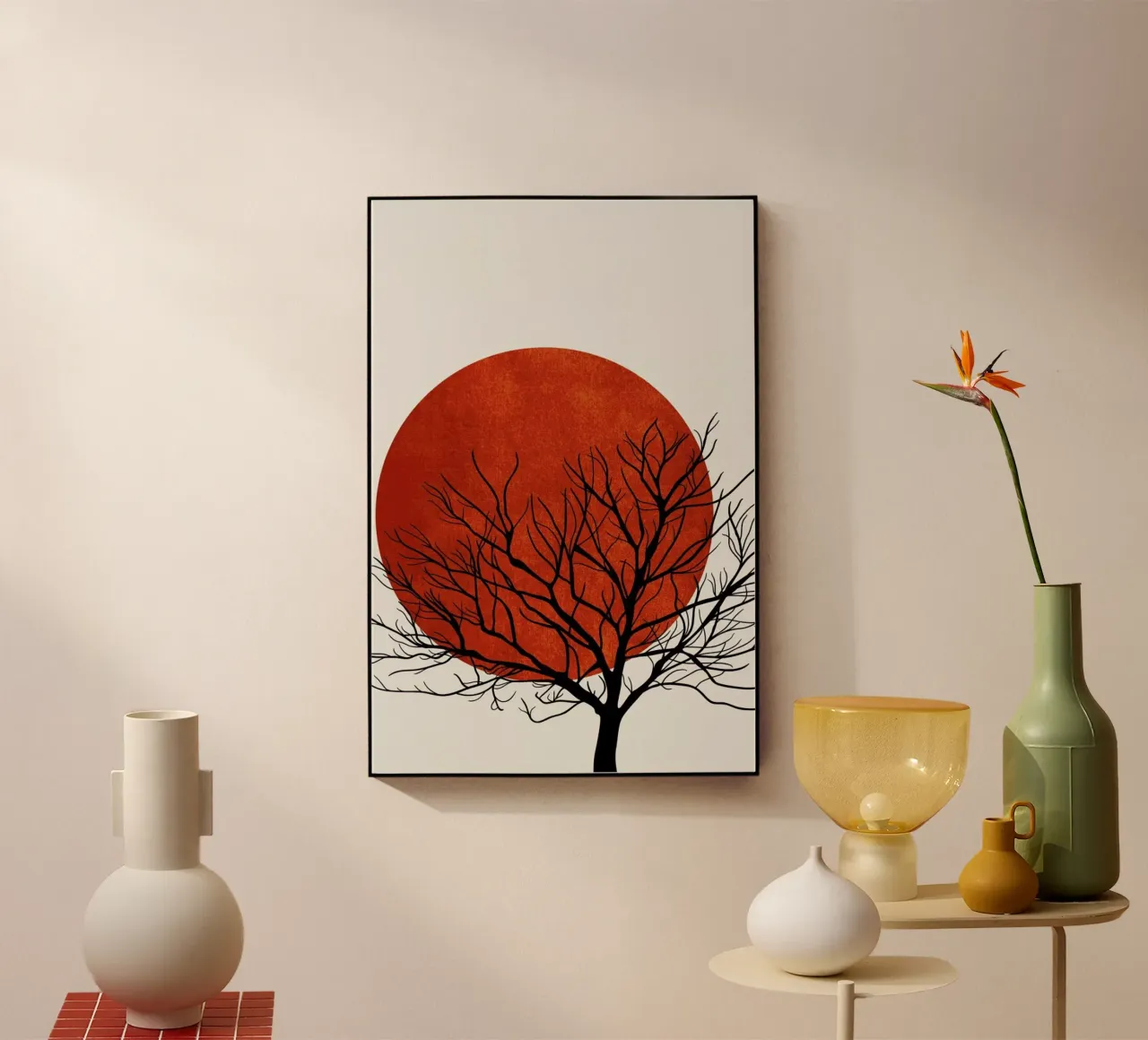 Winter Sunset plexiglass da Kubistika