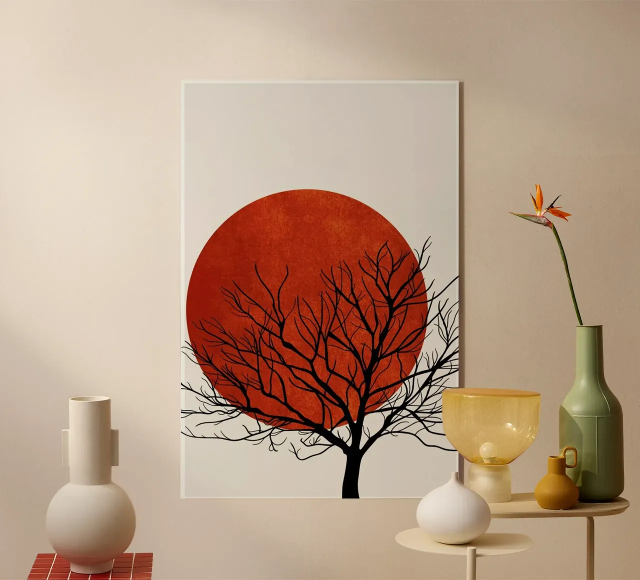 Winter Sunset plexiglass da Kubistika