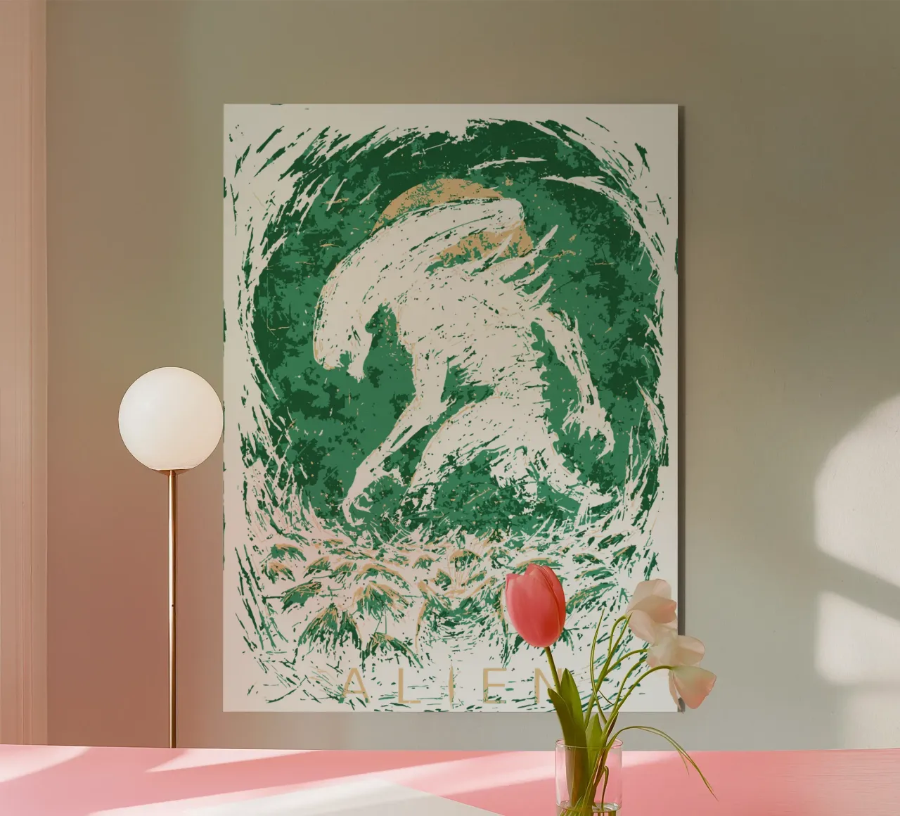 Alien Art Design forex plate by nirwanaart