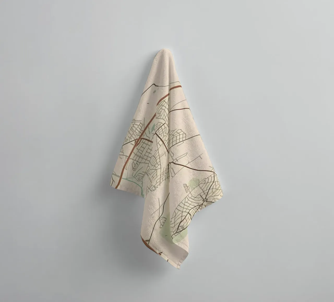 Hohen Neuendorf DE towel by Jacob W MICKELSON