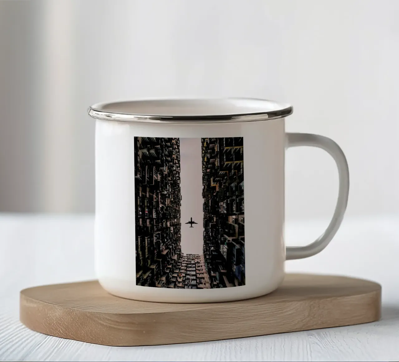 Watch It Soar by Kevin Cho enamel mug by EyeEm Mobile GmbH