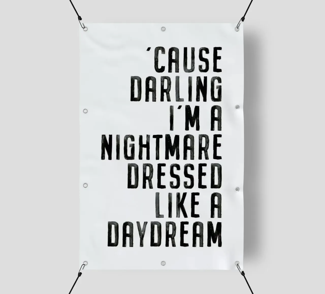Nightmare telo in pvc da Honeymoon Hotel