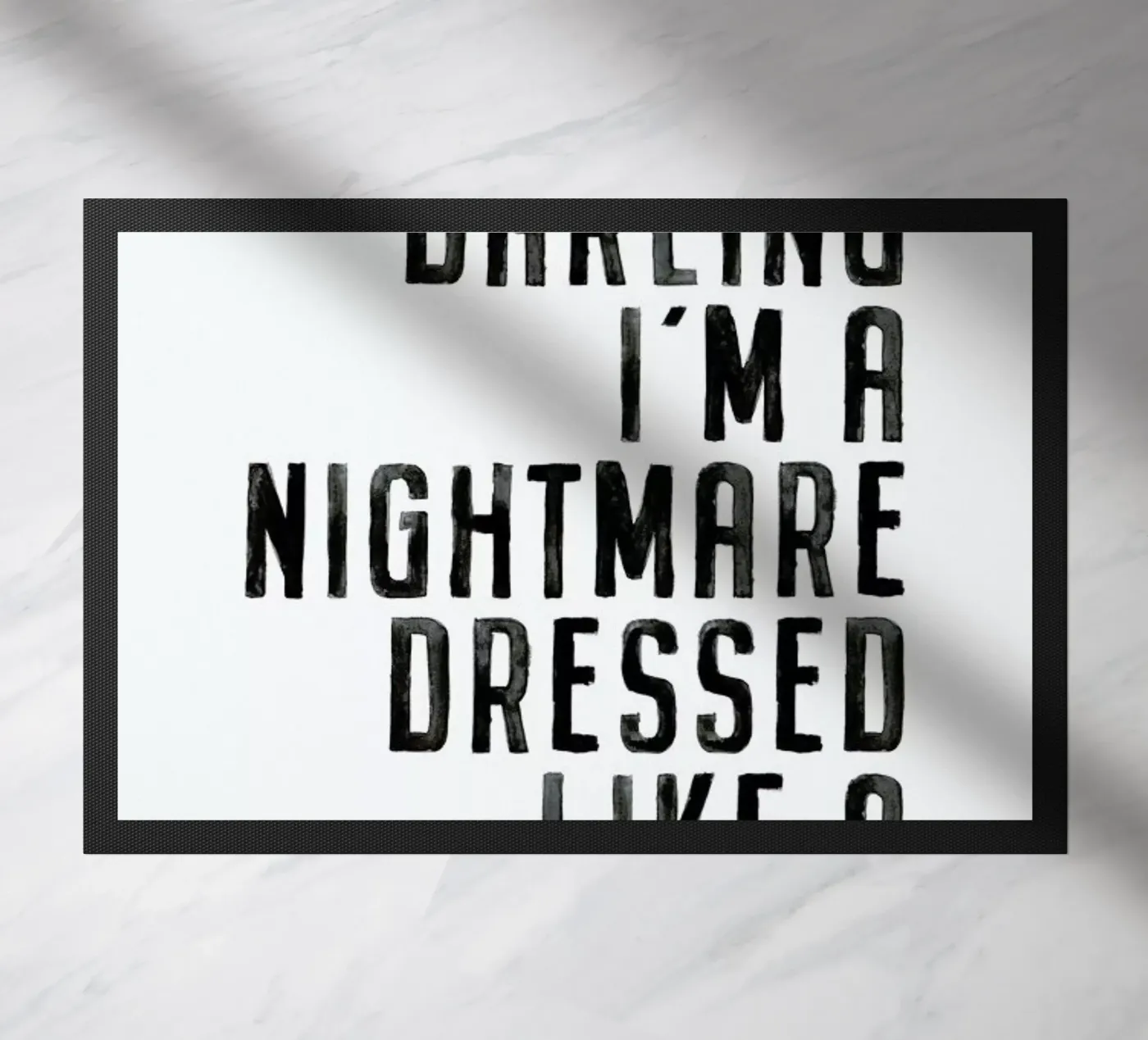 Nightmare Fußmatte von Honeymoon Hotel