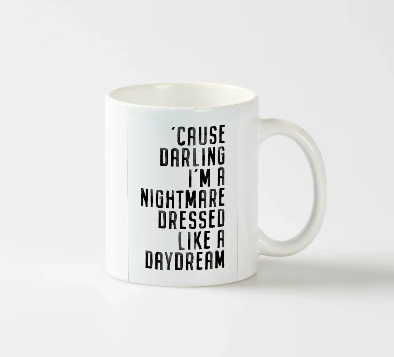 Nightmare tazza in ceramica da Honeymoon Hotel