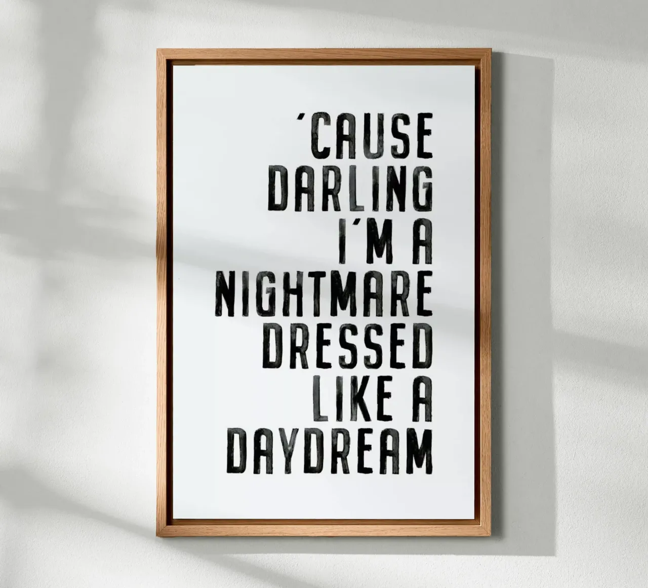 Nightmare alluminio dibond da Honeymoon Hotel