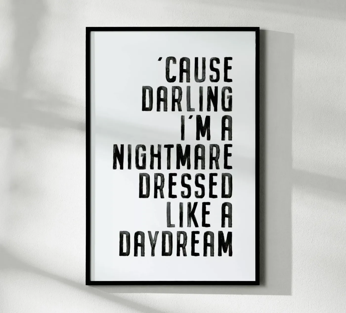 Nightmare poster van Honeymoon Hotel