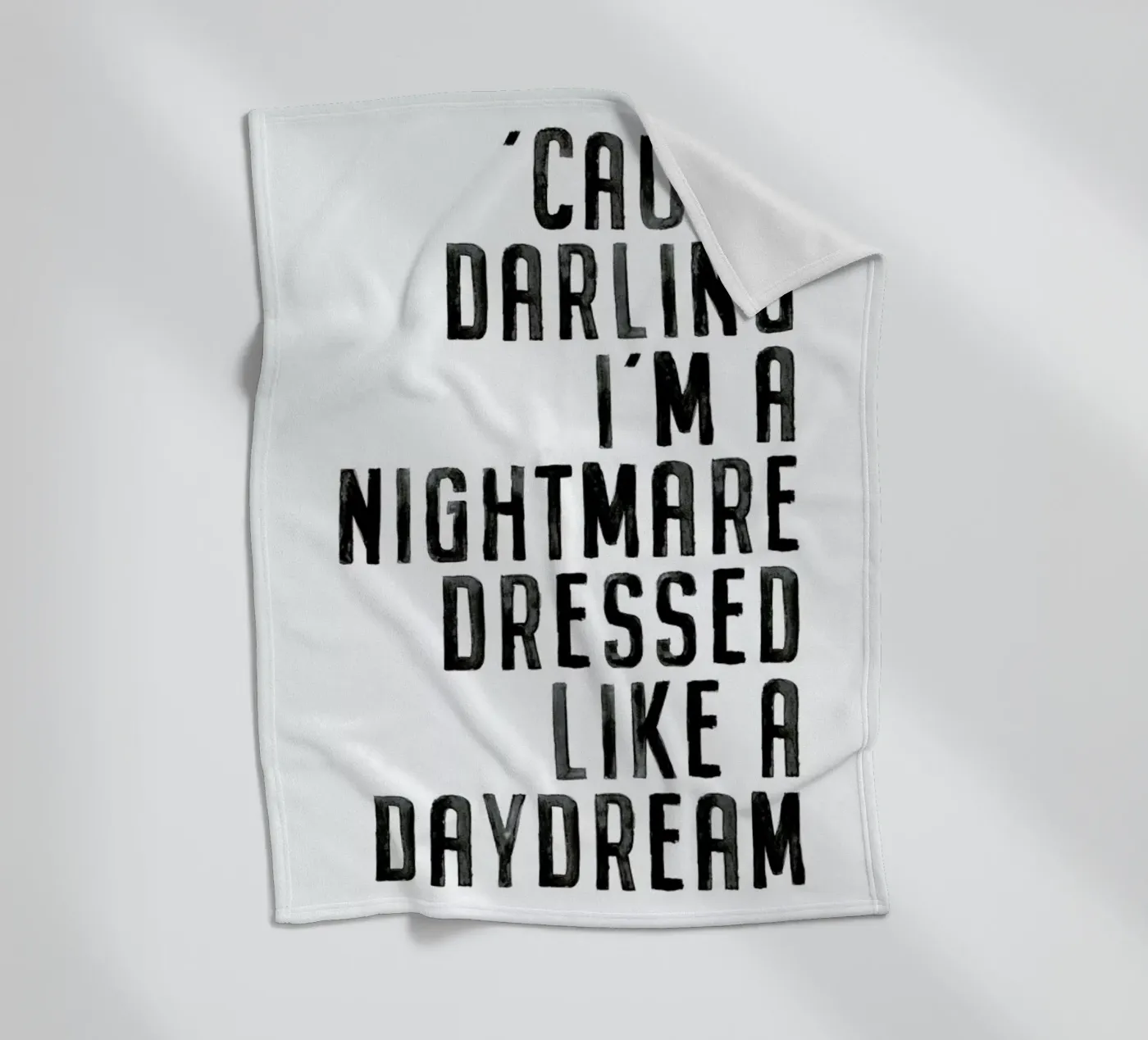 Nightmare fleecedeken van Honeymoon Hotel