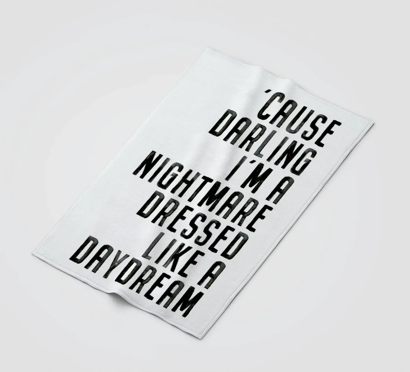 Nightmare fleecedeken van Honeymoon Hotel