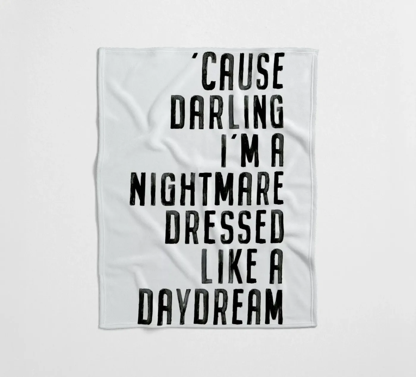 Nightmare fleecedeken van Honeymoon Hotel