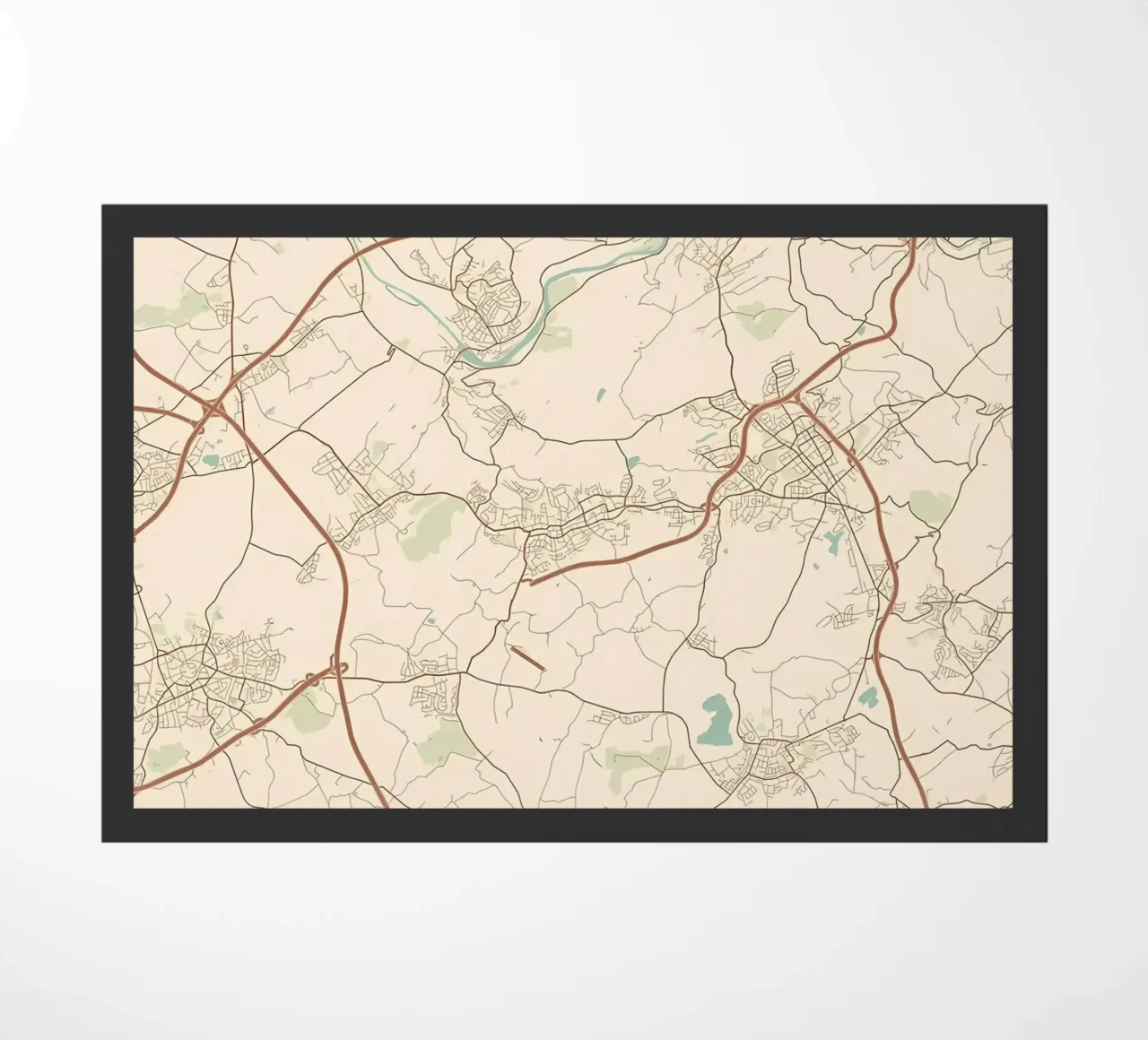 Poster deurmat van Jacob W MICKELSON