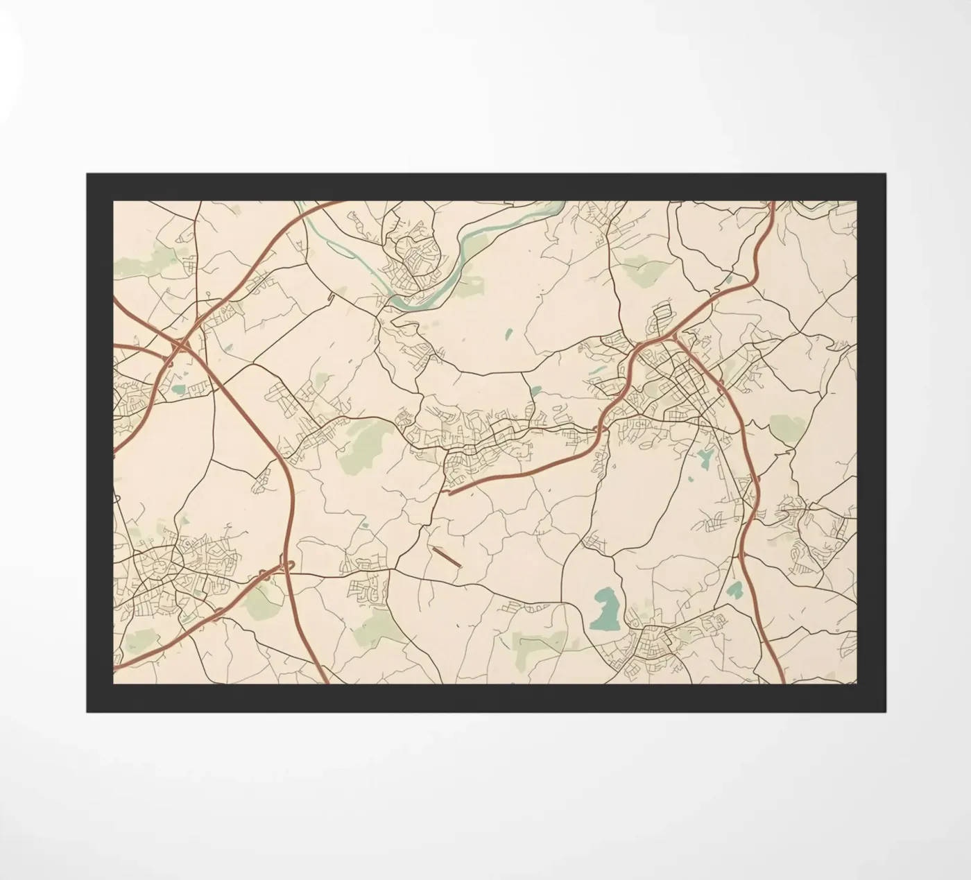 Poster Fußmatte von Jacob W MICKELSON