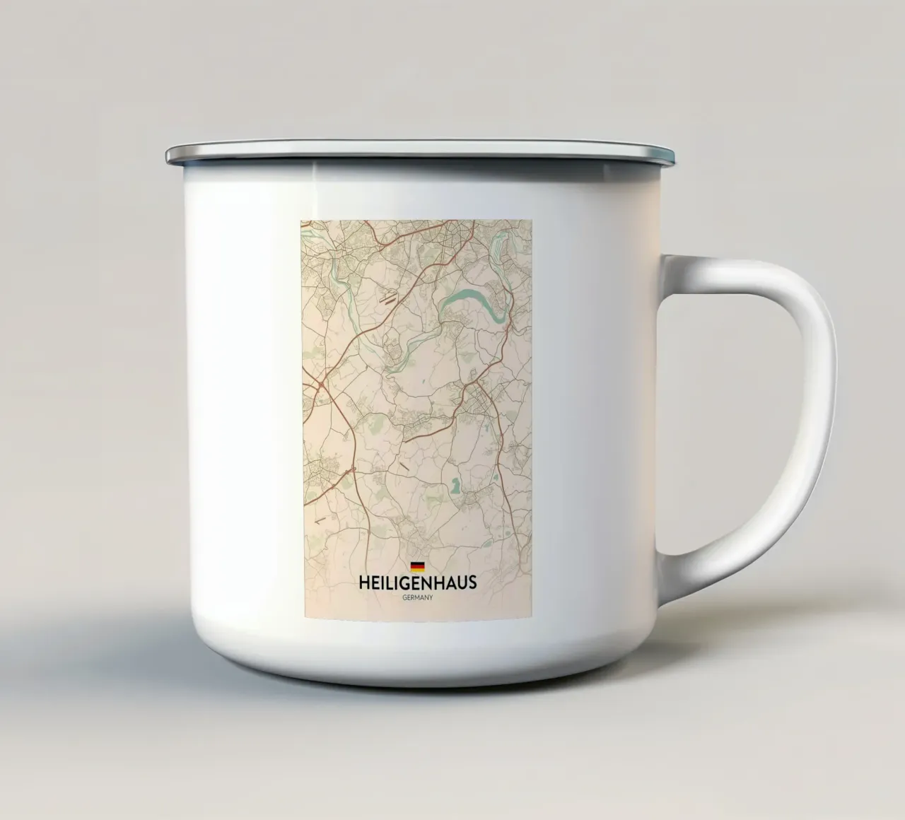 Poster tazza in smalto da Jacob W MICKELSON