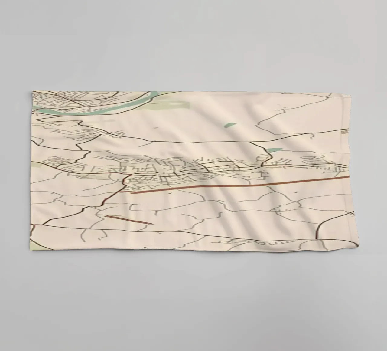 Poster badhanddoek van Jacob W MICKELSON