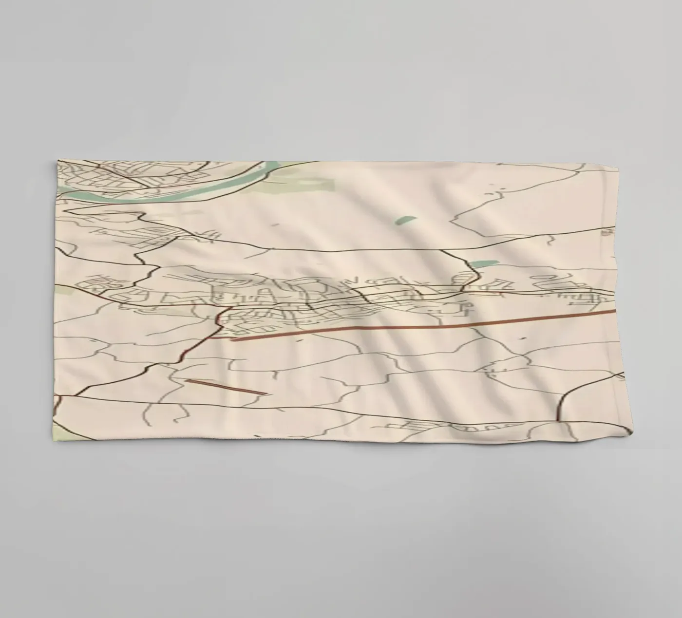 Poster badhanddoek van Jacob W MICKELSON