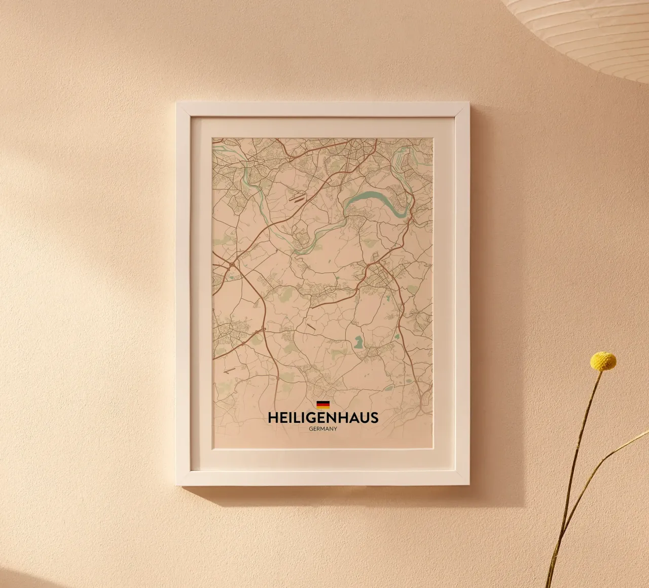 Poster poster con telaio in legno da Jacob W MICKELSON