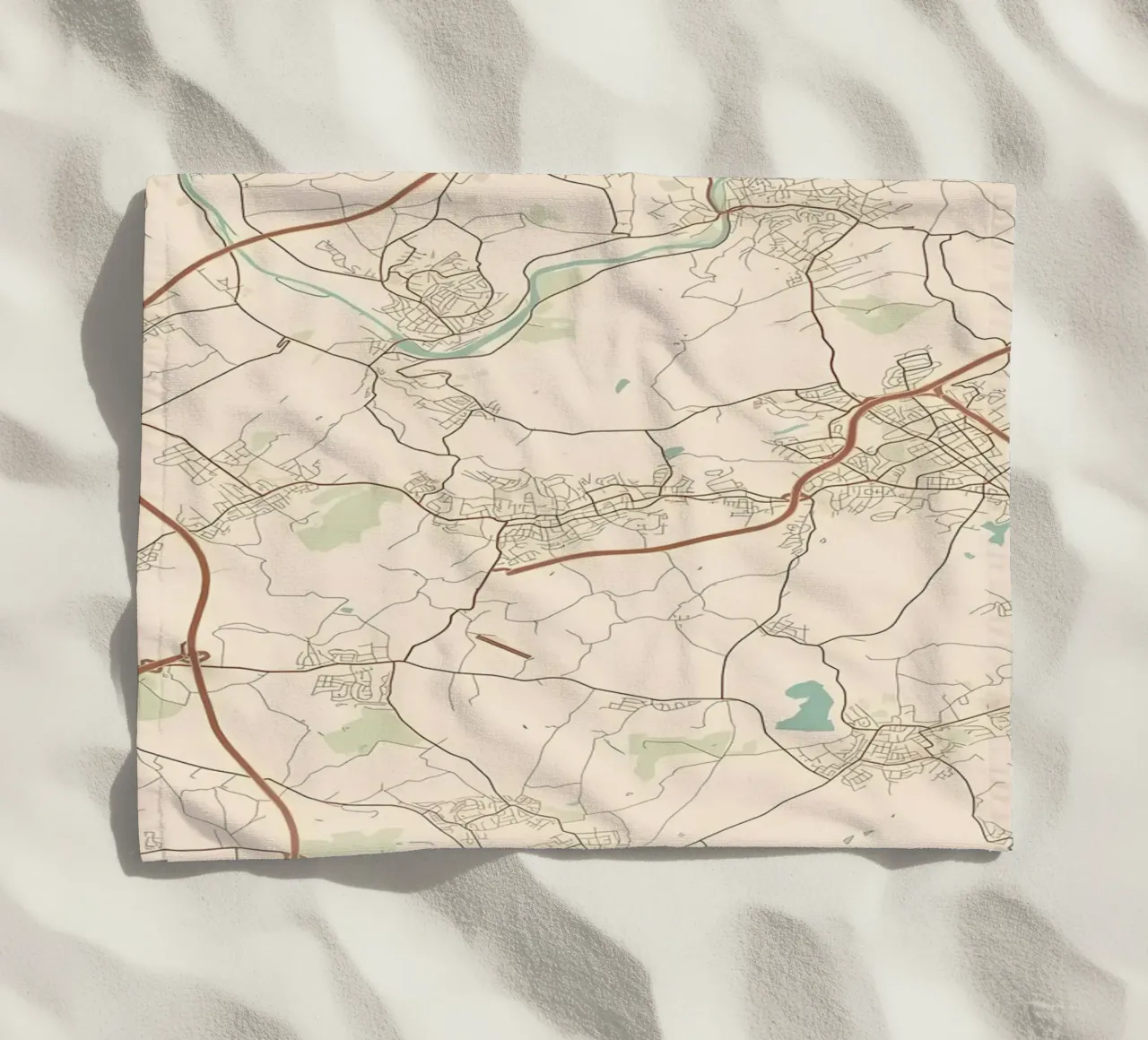 Poster beach towel by Jacob W MICKELSON